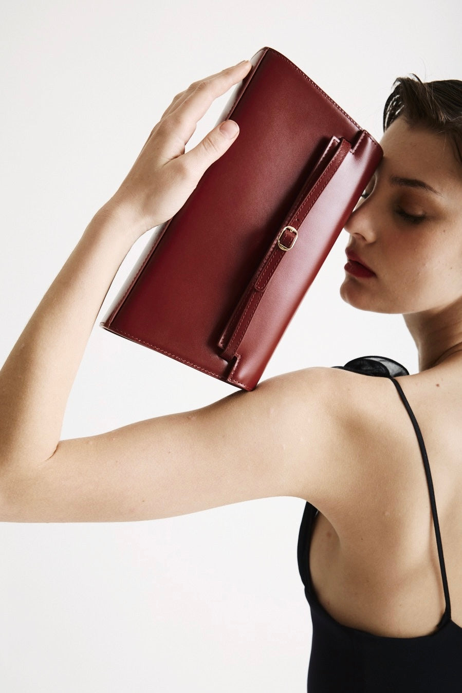 Dark Cherry Shoulder Bag