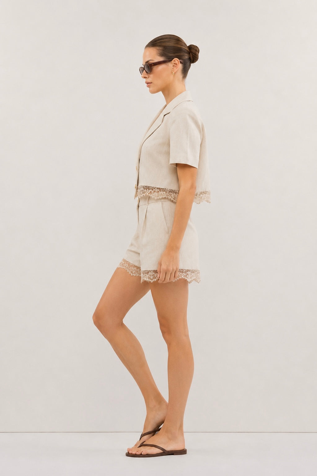 Otis Lace Trim Co-ord Set