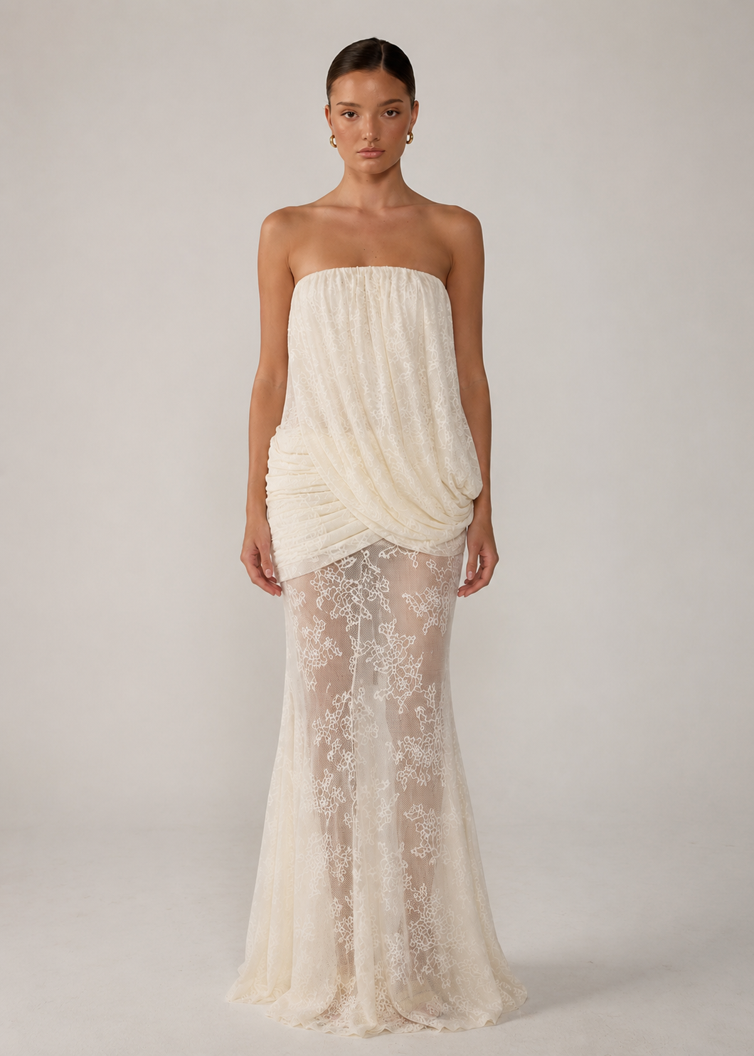 Sienna Lace Maxi Dress