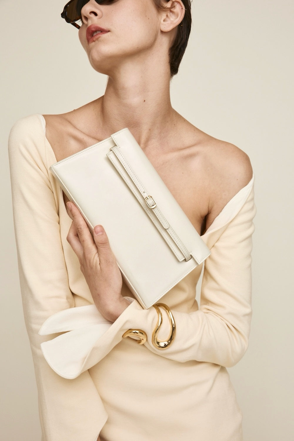 Ivory Poise Shoulder Bag