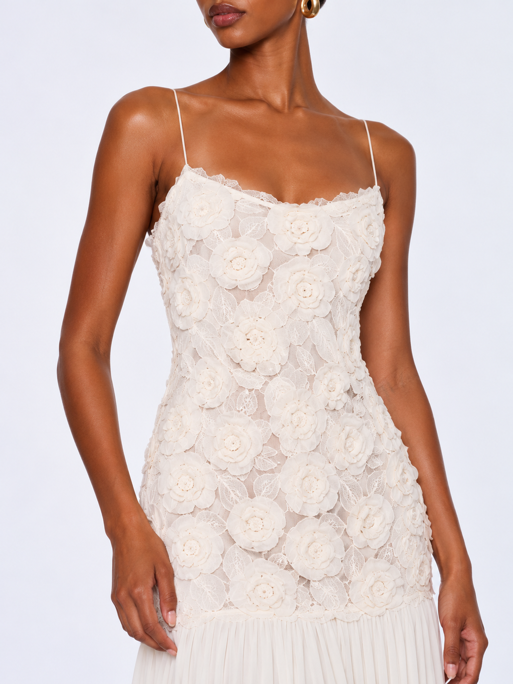 Merit Floral Pleated Maxi Dress