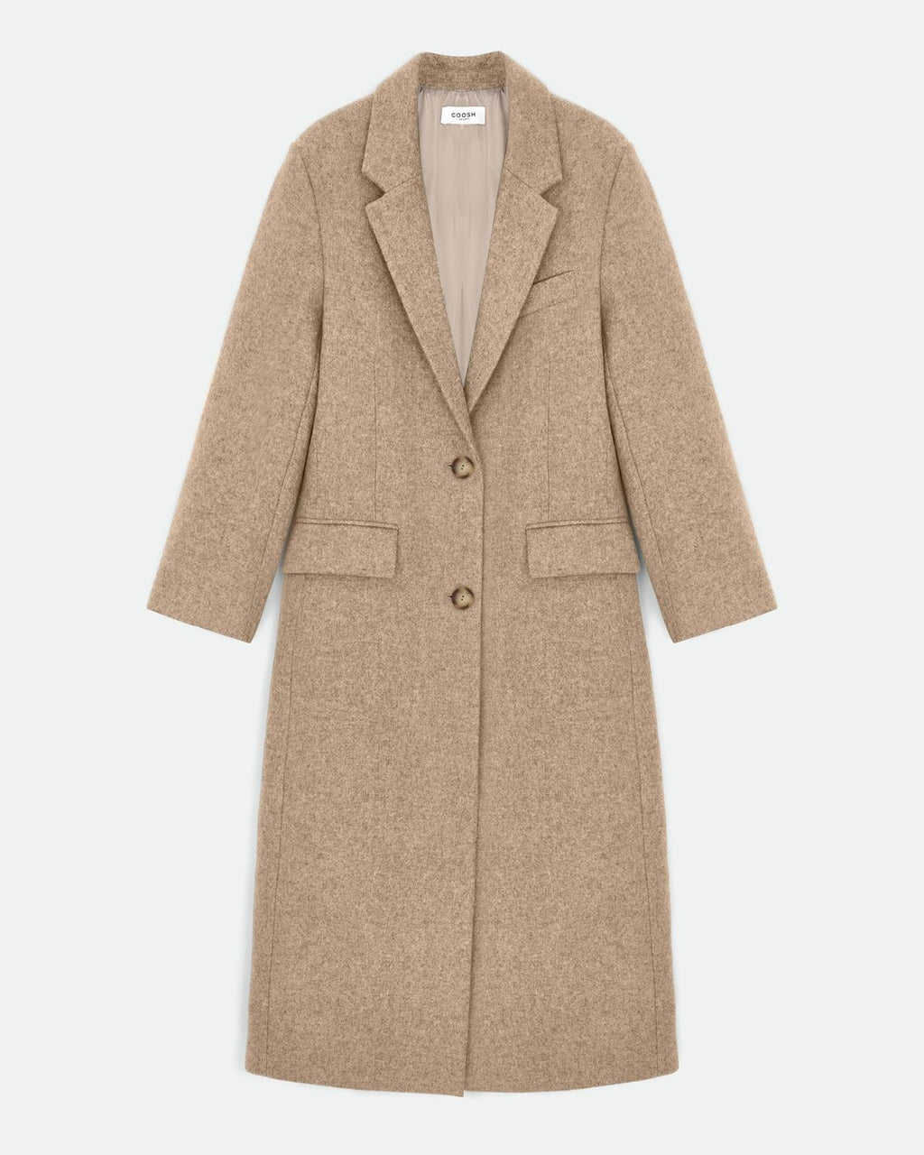 Woollen Single-Breast Coat GIGI