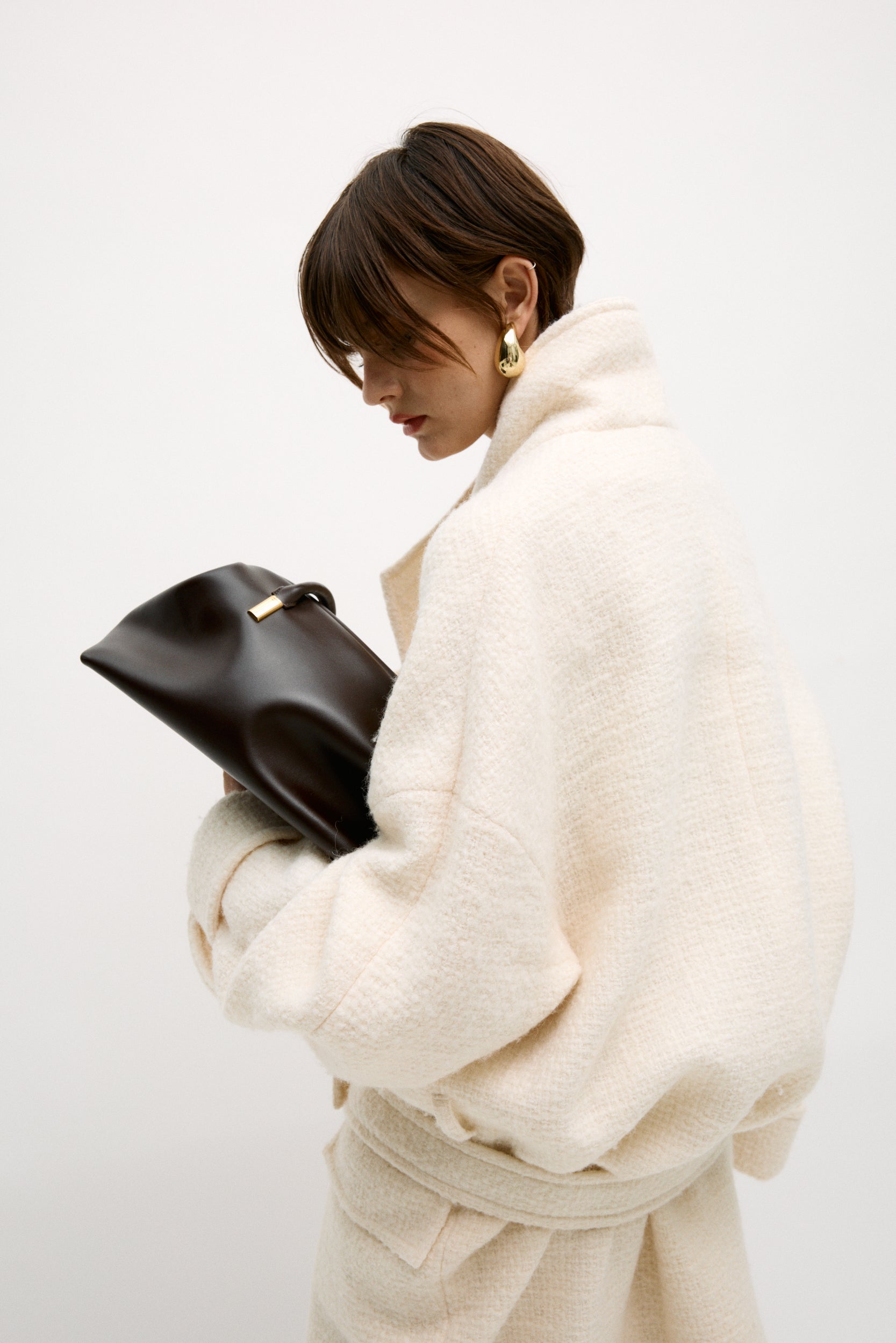 Chocolate Medium Club Bag