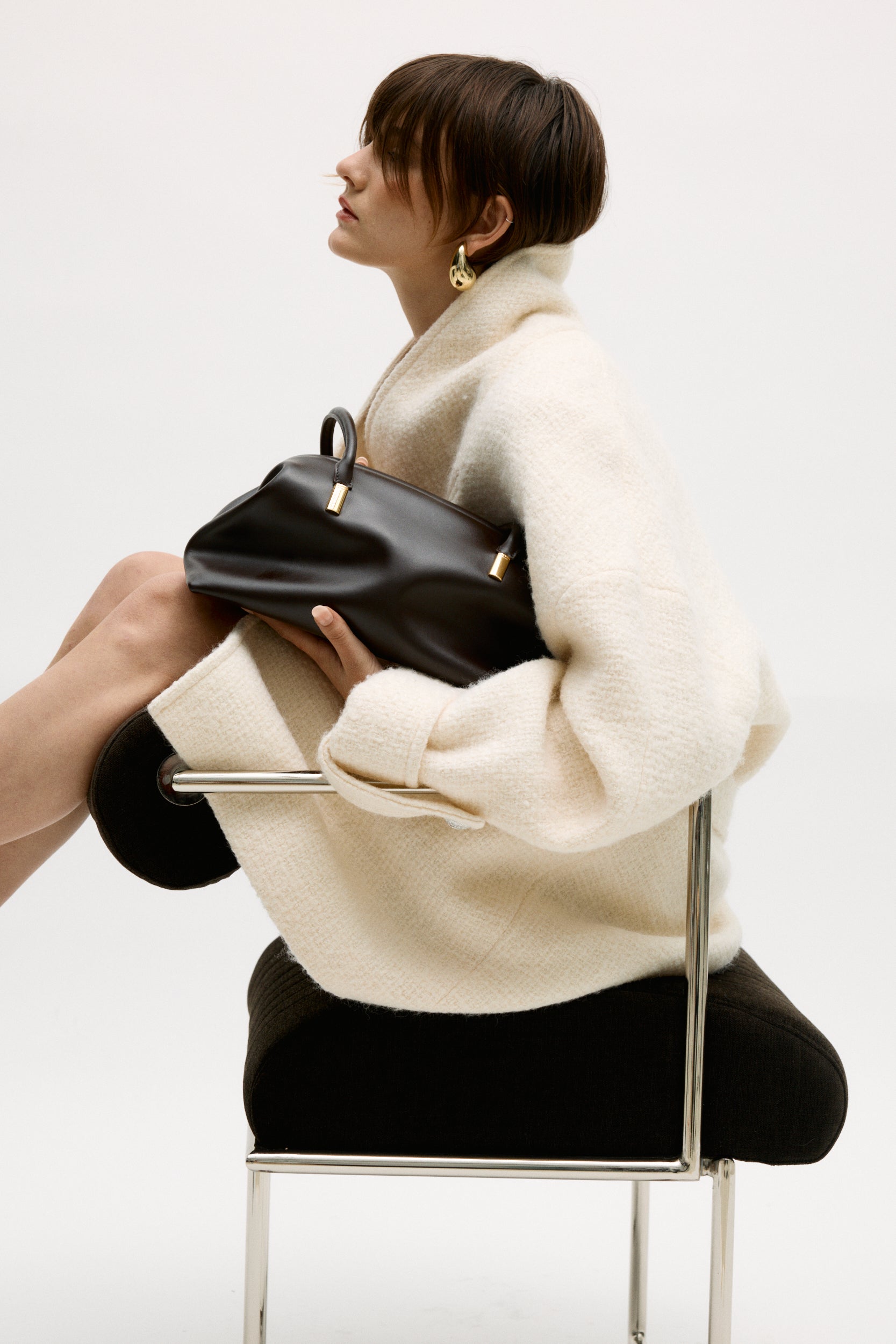 Chocolate Medium Club Bag