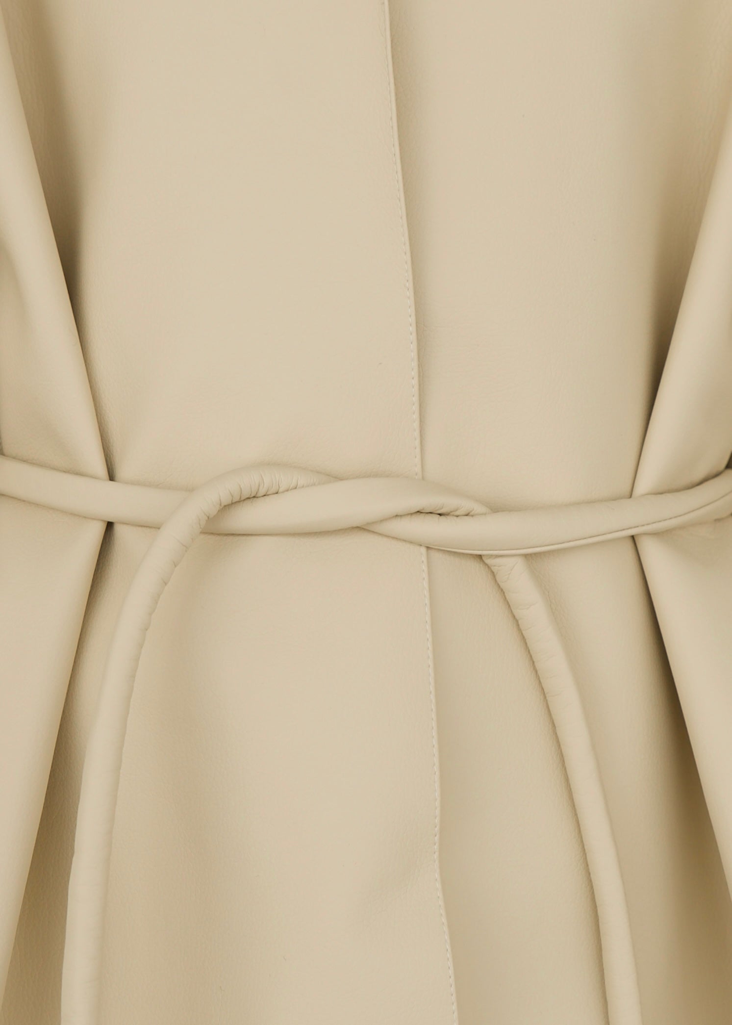 Oversized Coat in Butter Yellow