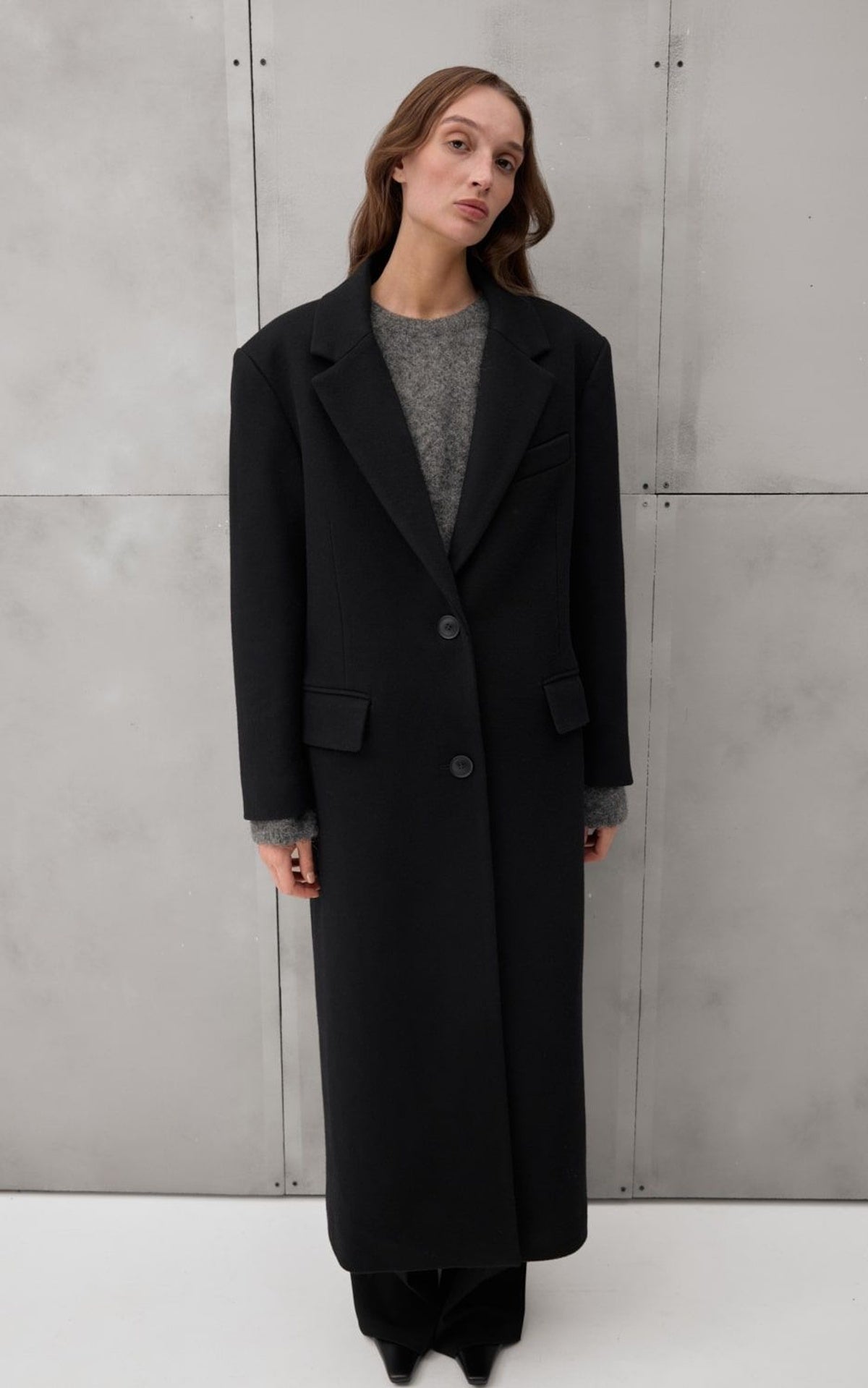 Woollen Single-Breast Coat GIGI