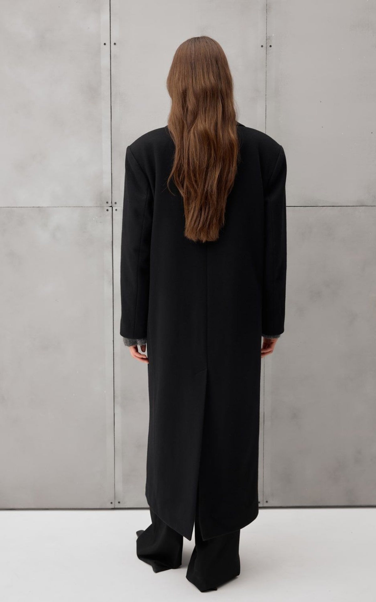 Woollen Single-Breast Coat GIGI