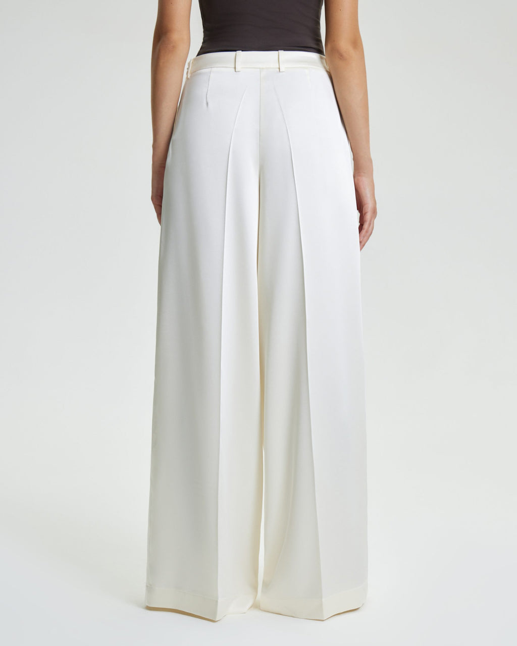 Брюки палаццо из струящейся ткани_4