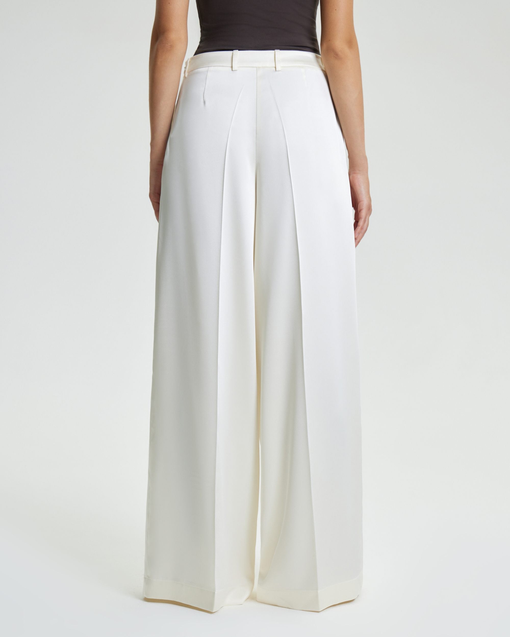 Брюки палаццо из струящейся ткани_4