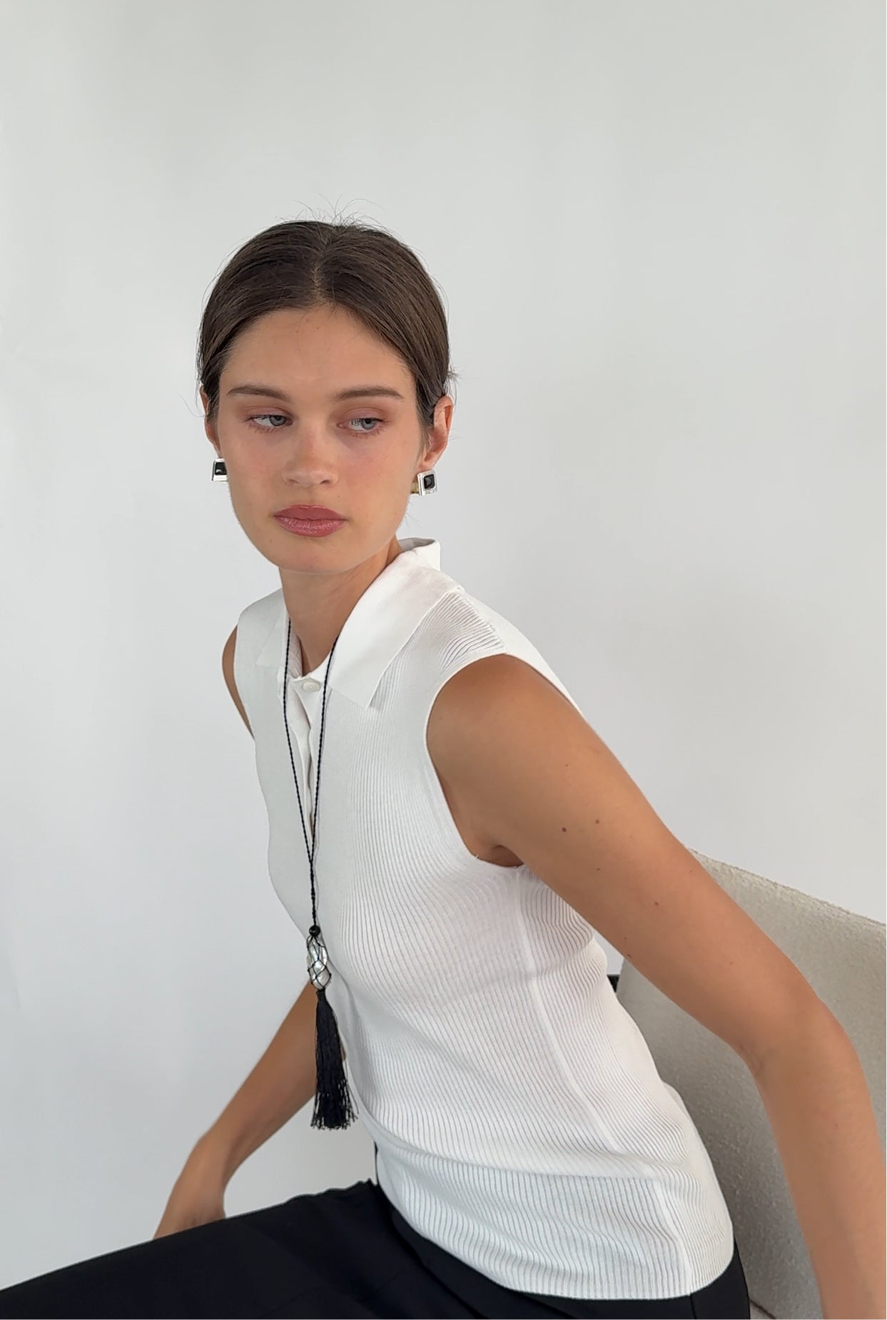 Caspian In The Net Necklace