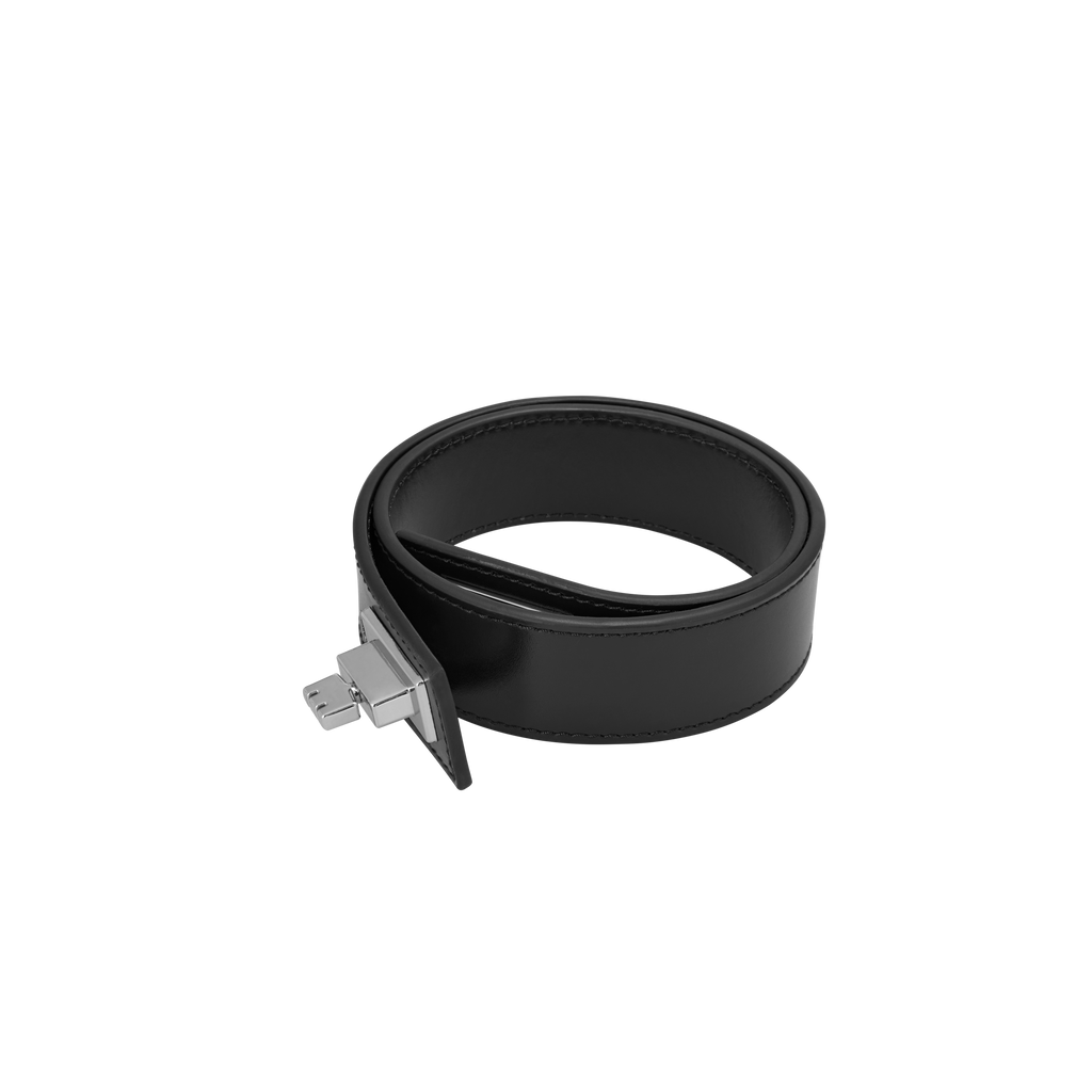 Silver Black Hobo Bag