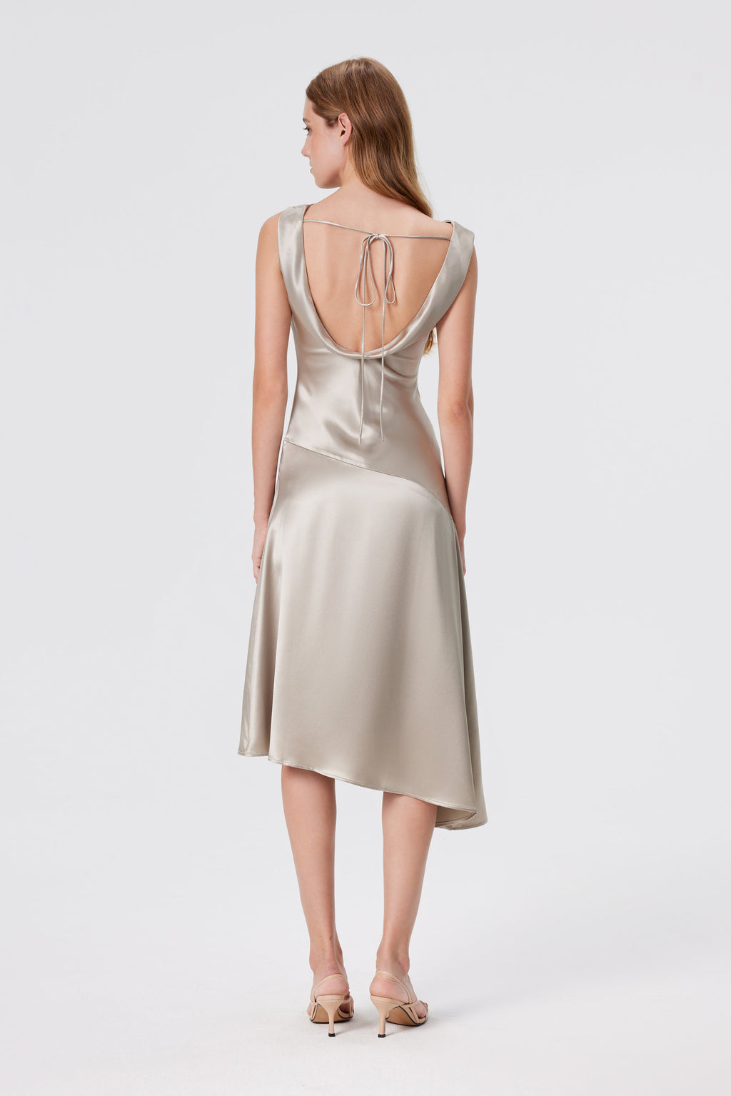 Vera Asymmetrical Midi Dress