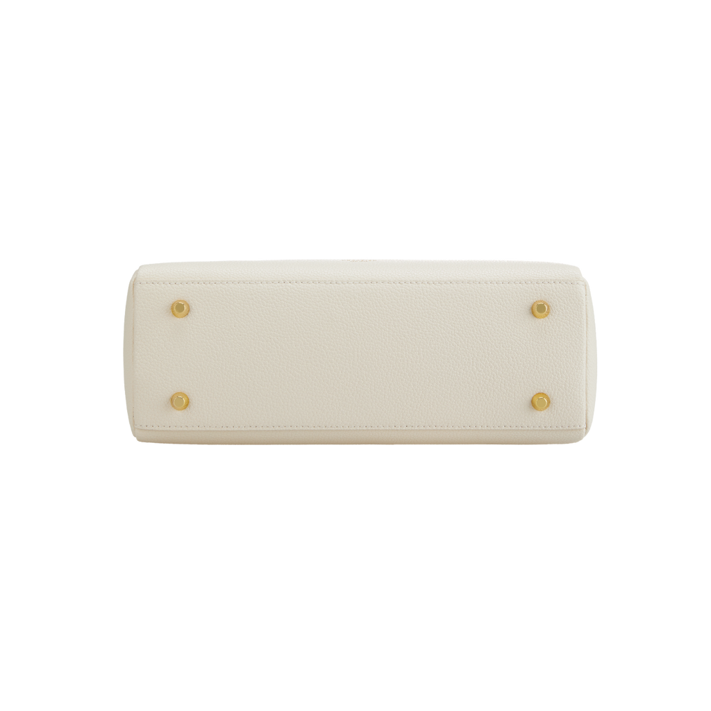 Ivory Togo Book Tote Bag 25