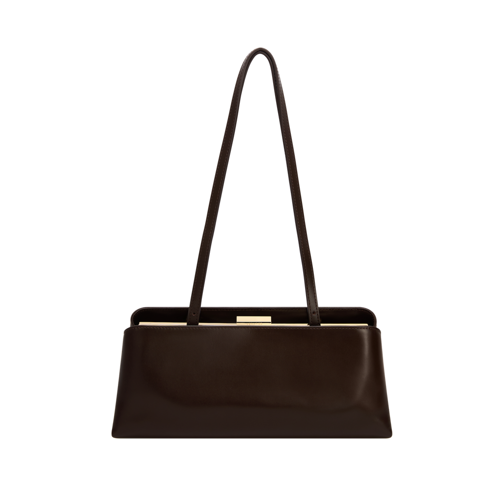 Chocolate Éclair Premium Calf Leather Handbag