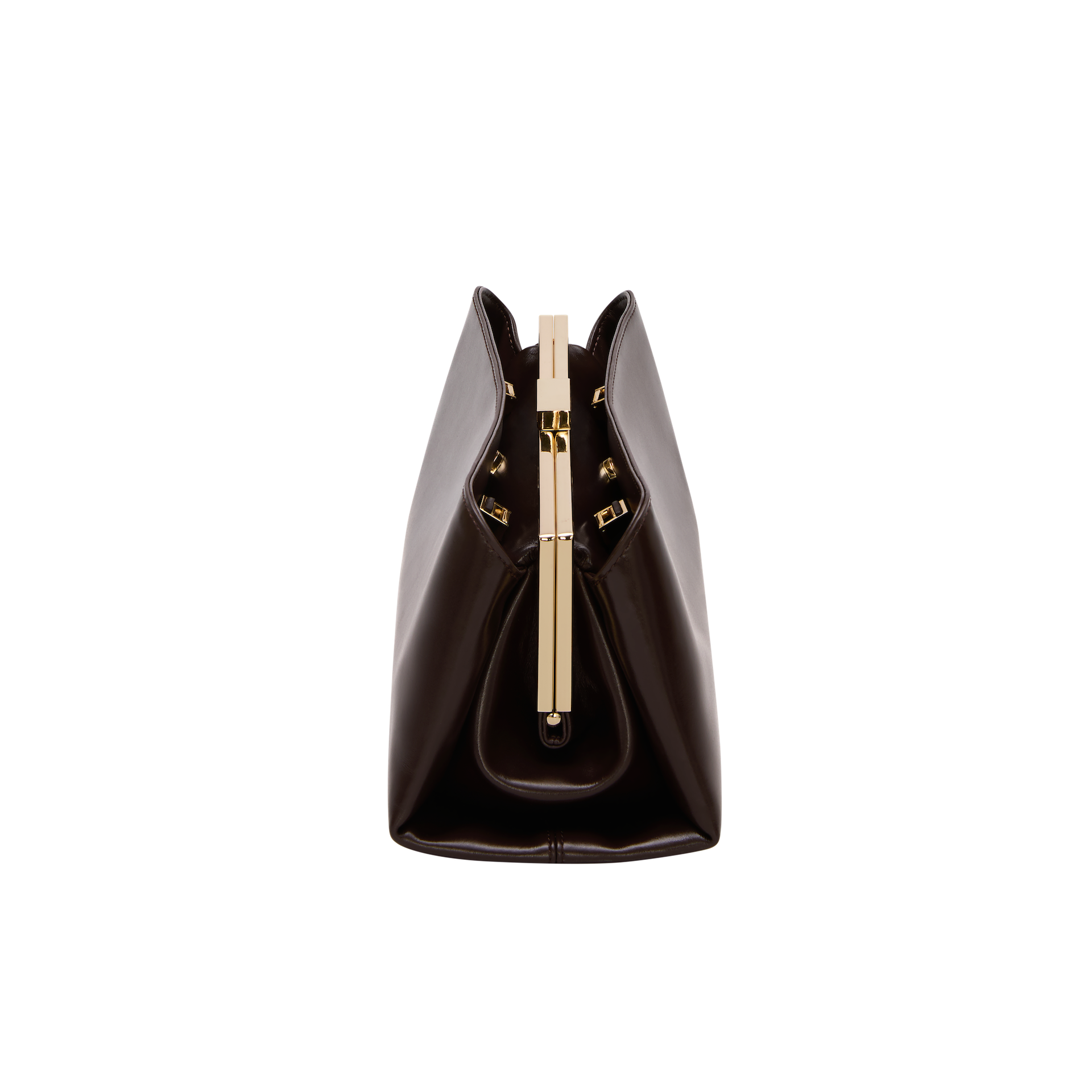 Chocolate Éclair Premium Calf Leather Handbag