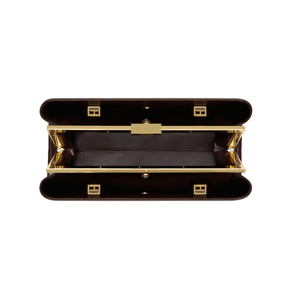 Chocolate Éclair Premium Calf Leather Handbag