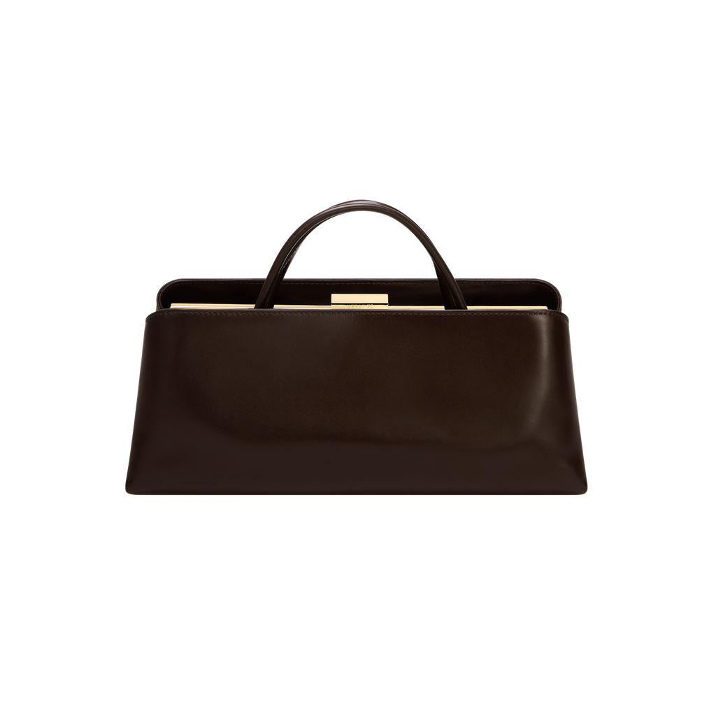 Chocolate Éclair Premium Calf Leather Handbag