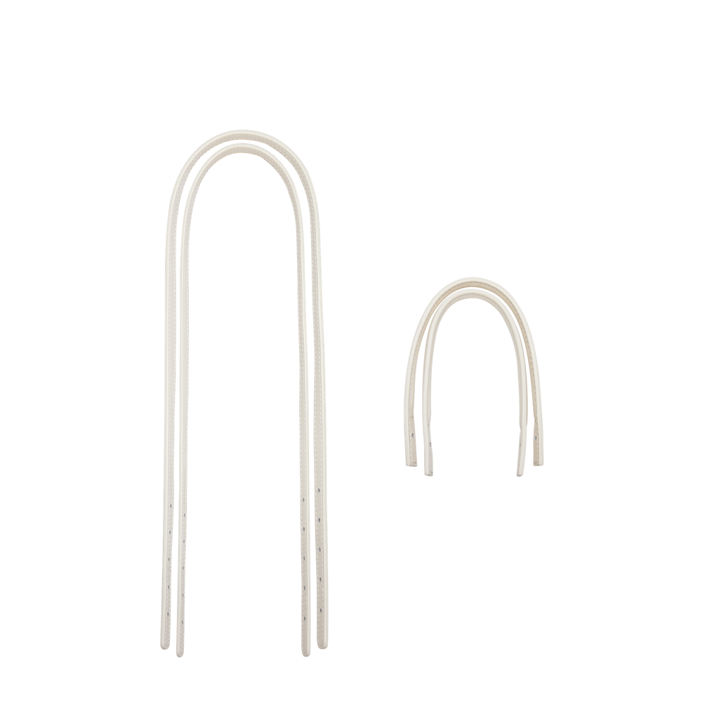 Gold Ivory Éclair Premium Calf Leather Bag