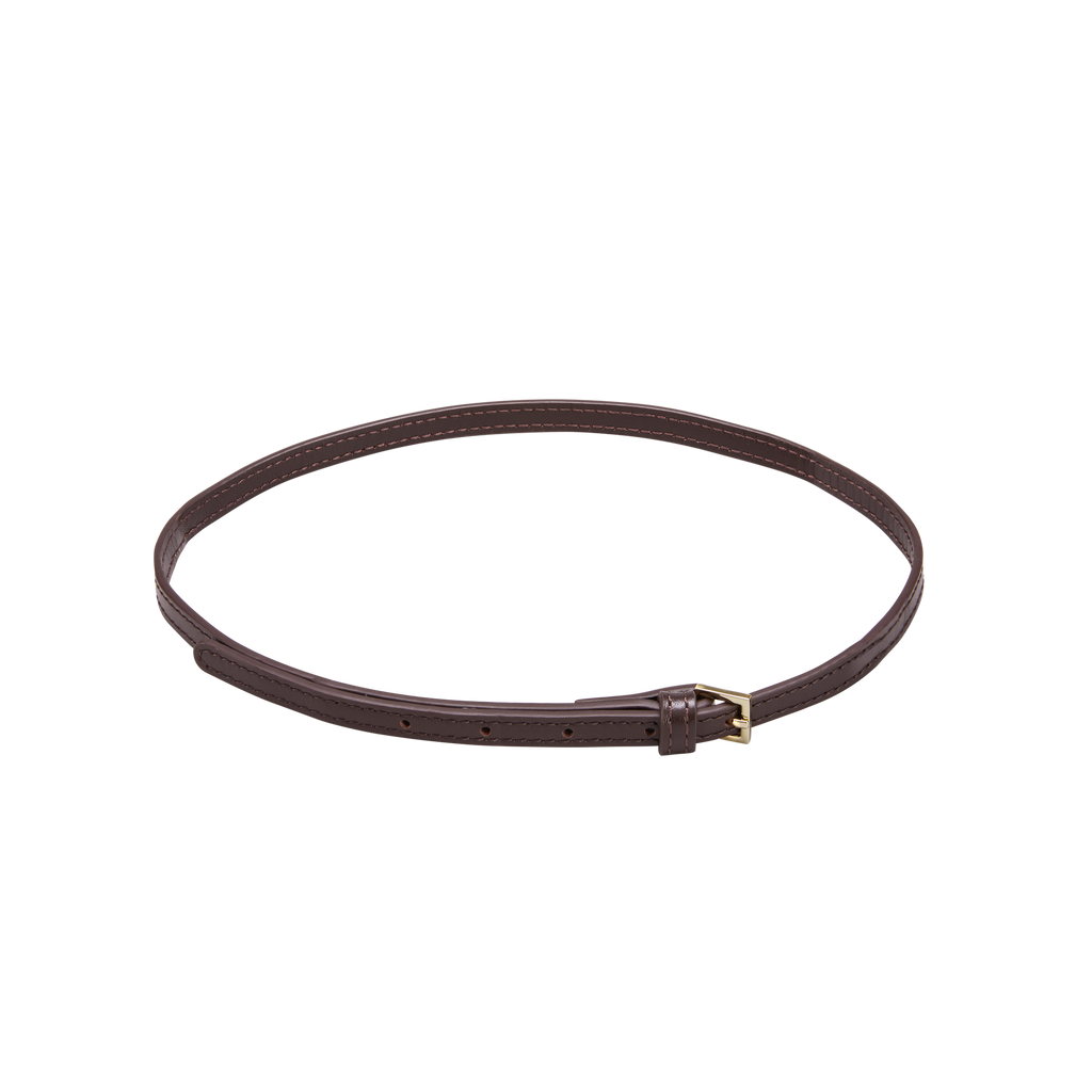 Chocolate Leather Book Tote Bag 25