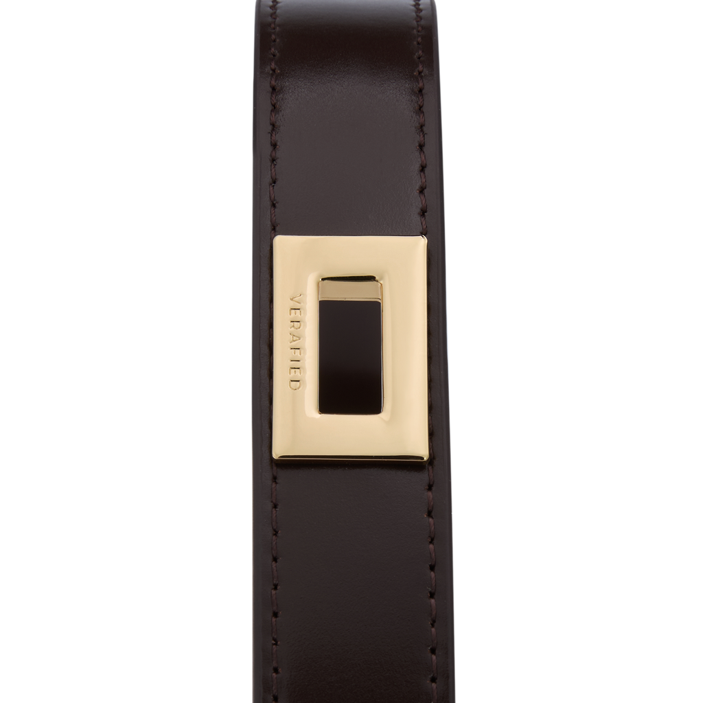 Gold Chocolate Hobo Bag