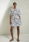 Milo Belted Mini Shirt Dress