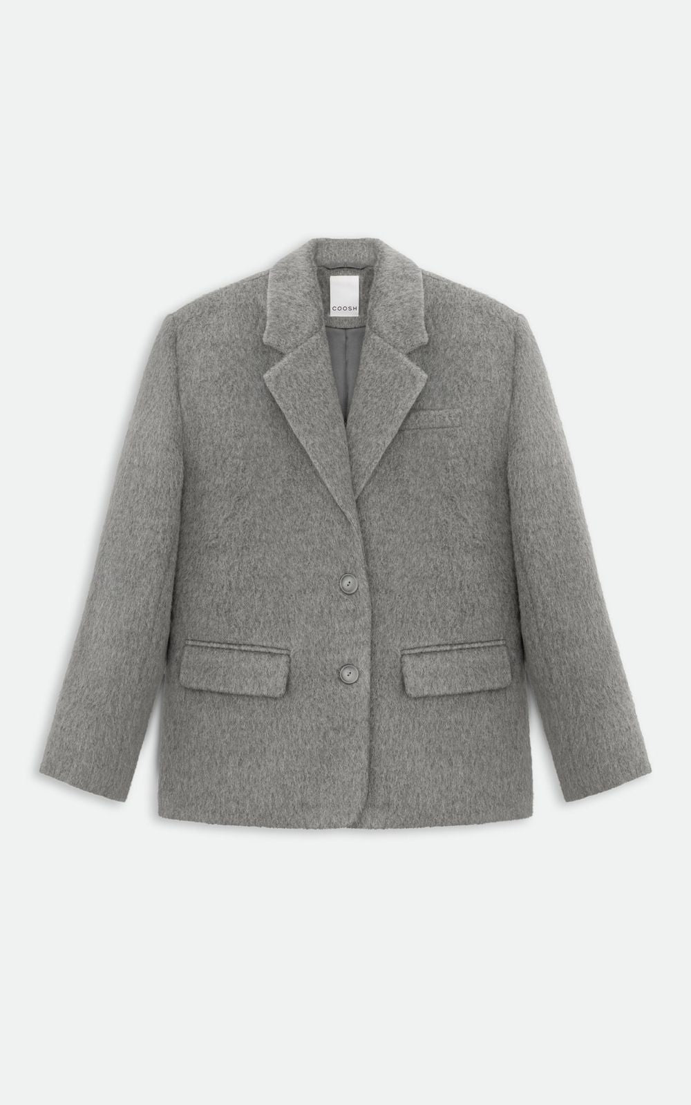 ALMA Jacket in Textured Wool Fabric
