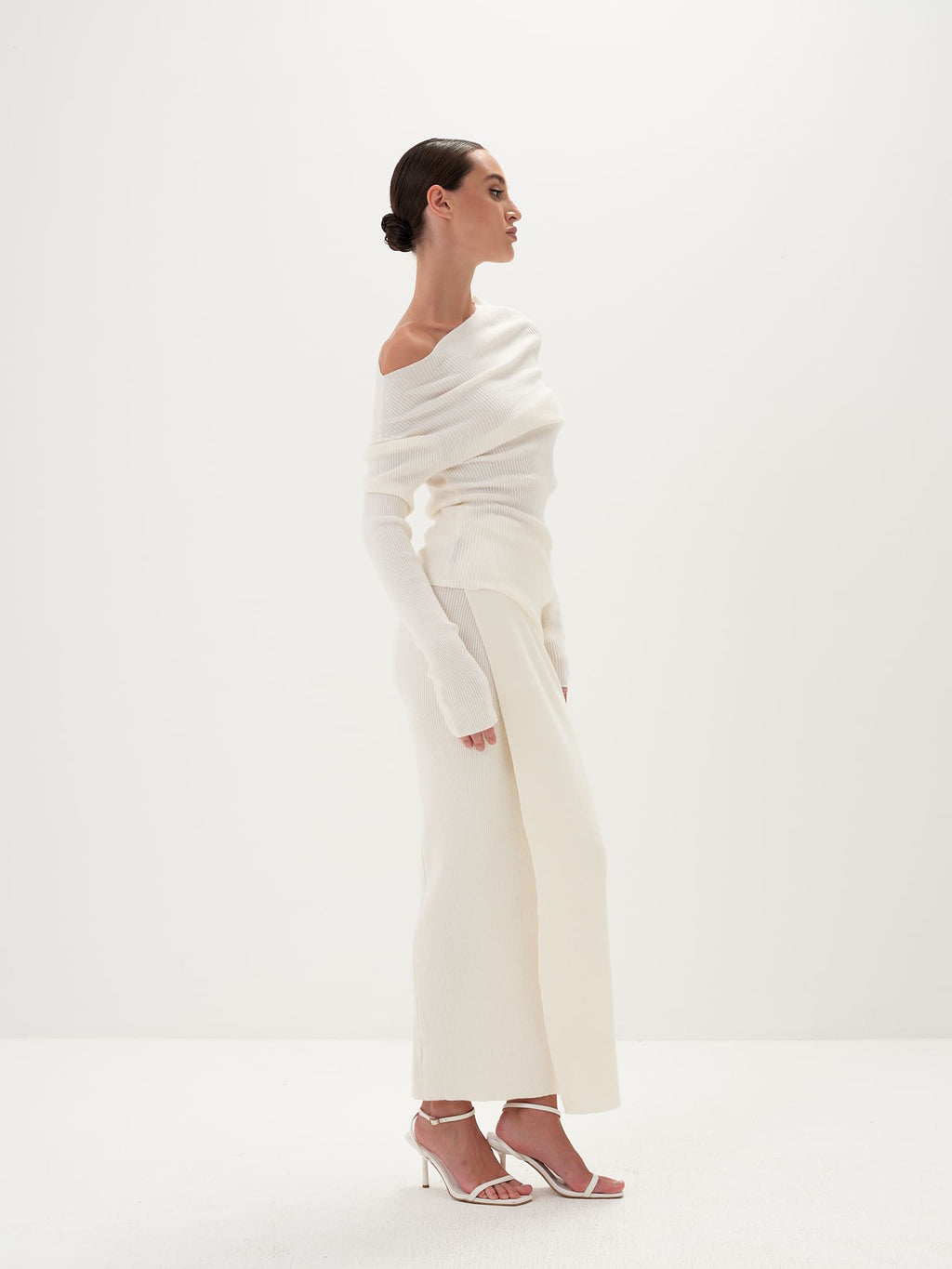 Avani Top & Skirt Set in Modal Knit