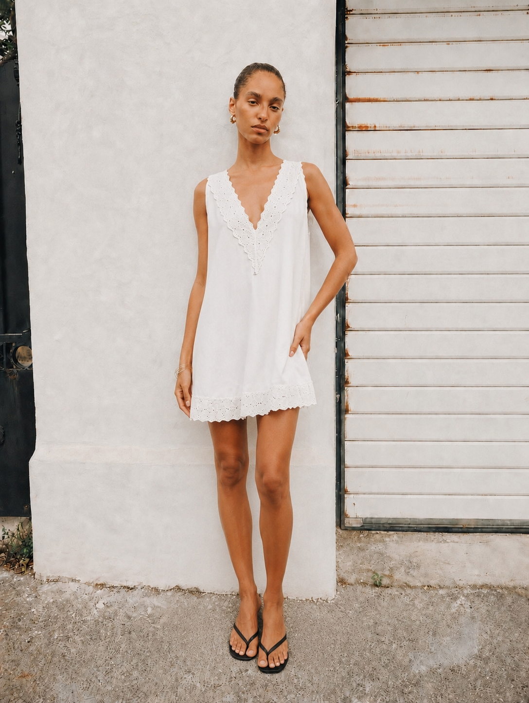 Eva Cotton Mini Dress