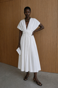 Anya Cotton Blend Maxi Dress