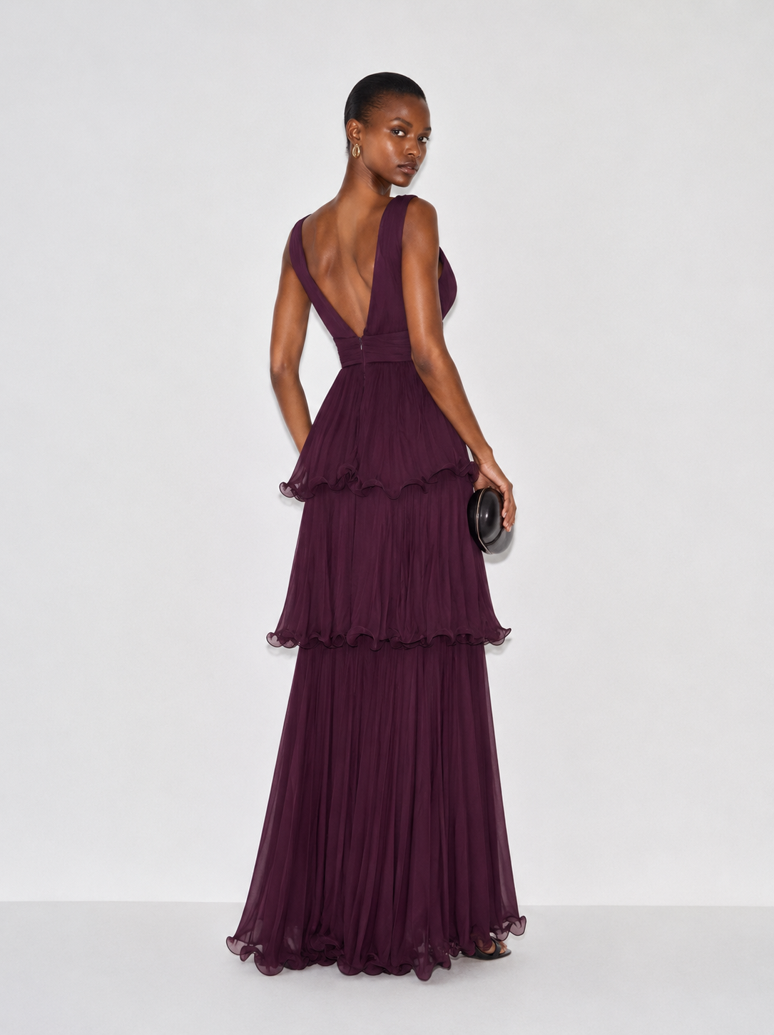 Evelyn Chiffon Maxi Dress