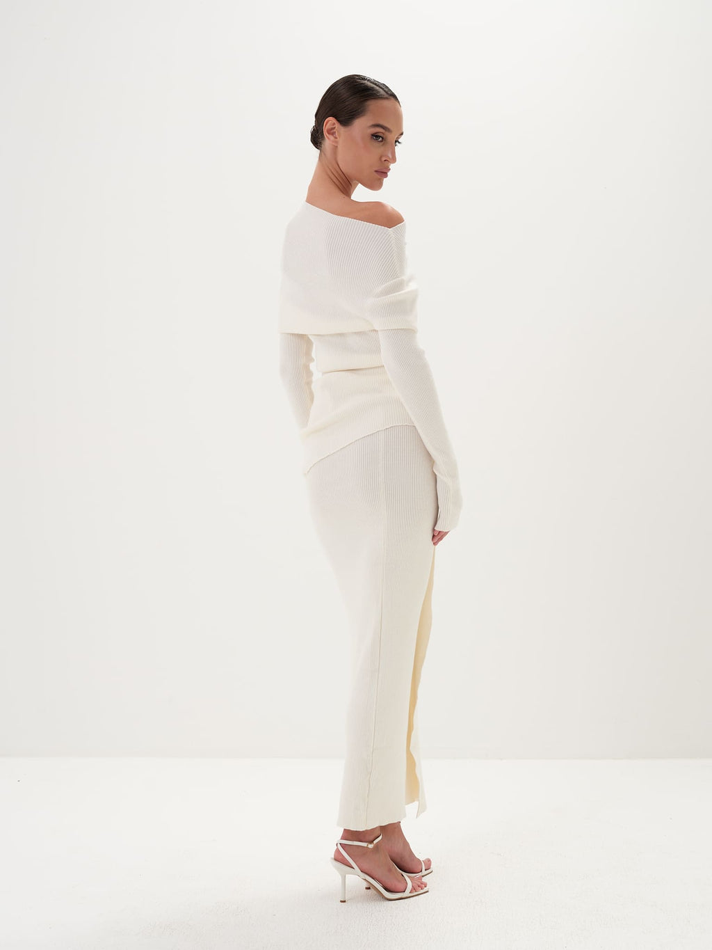 Avani Top & Skirt Set in Modal Knit