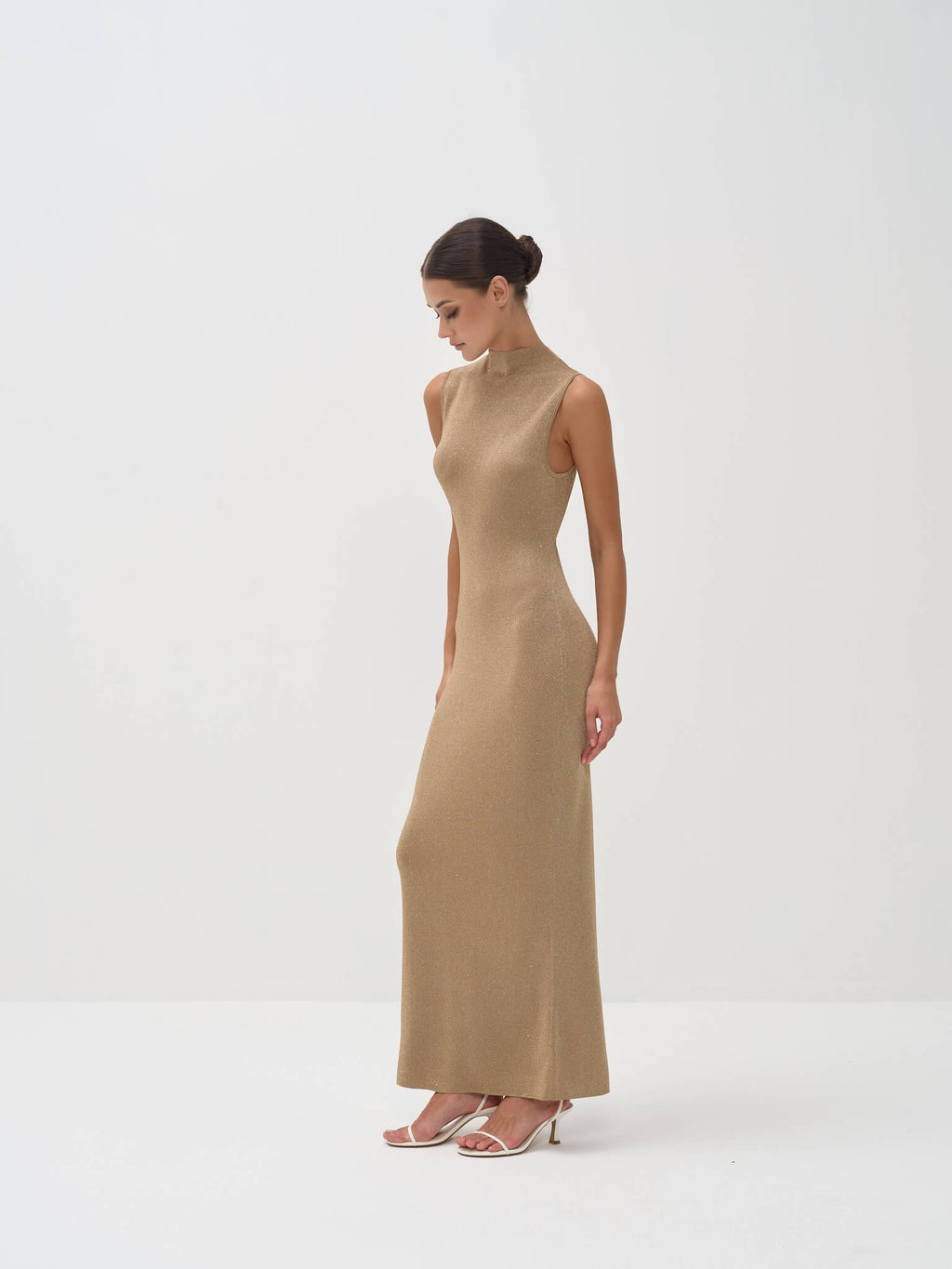 Sevin Dress Set in Viscose knit with Lurex