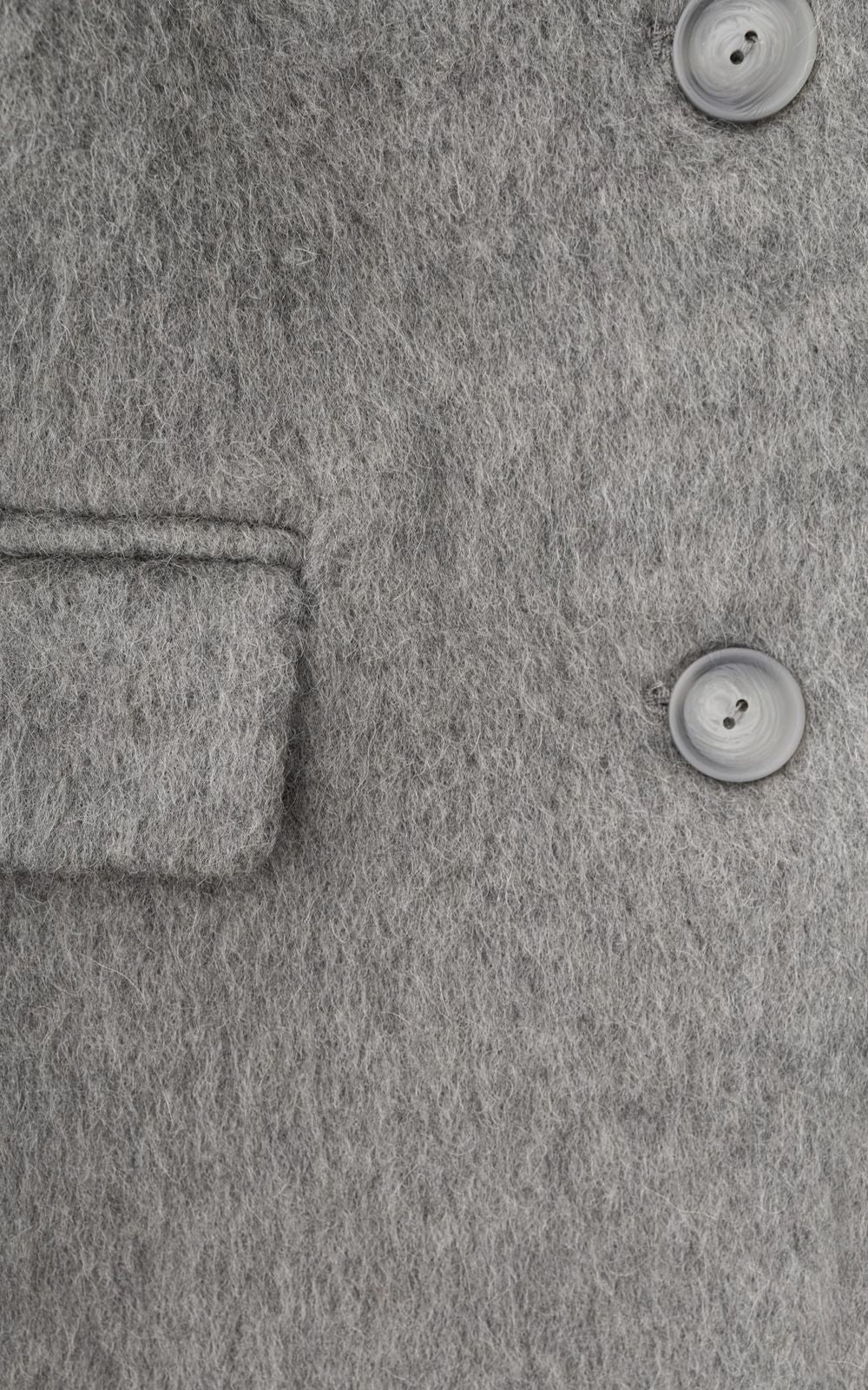 ALMA Jacket in Textured Wool Fabric