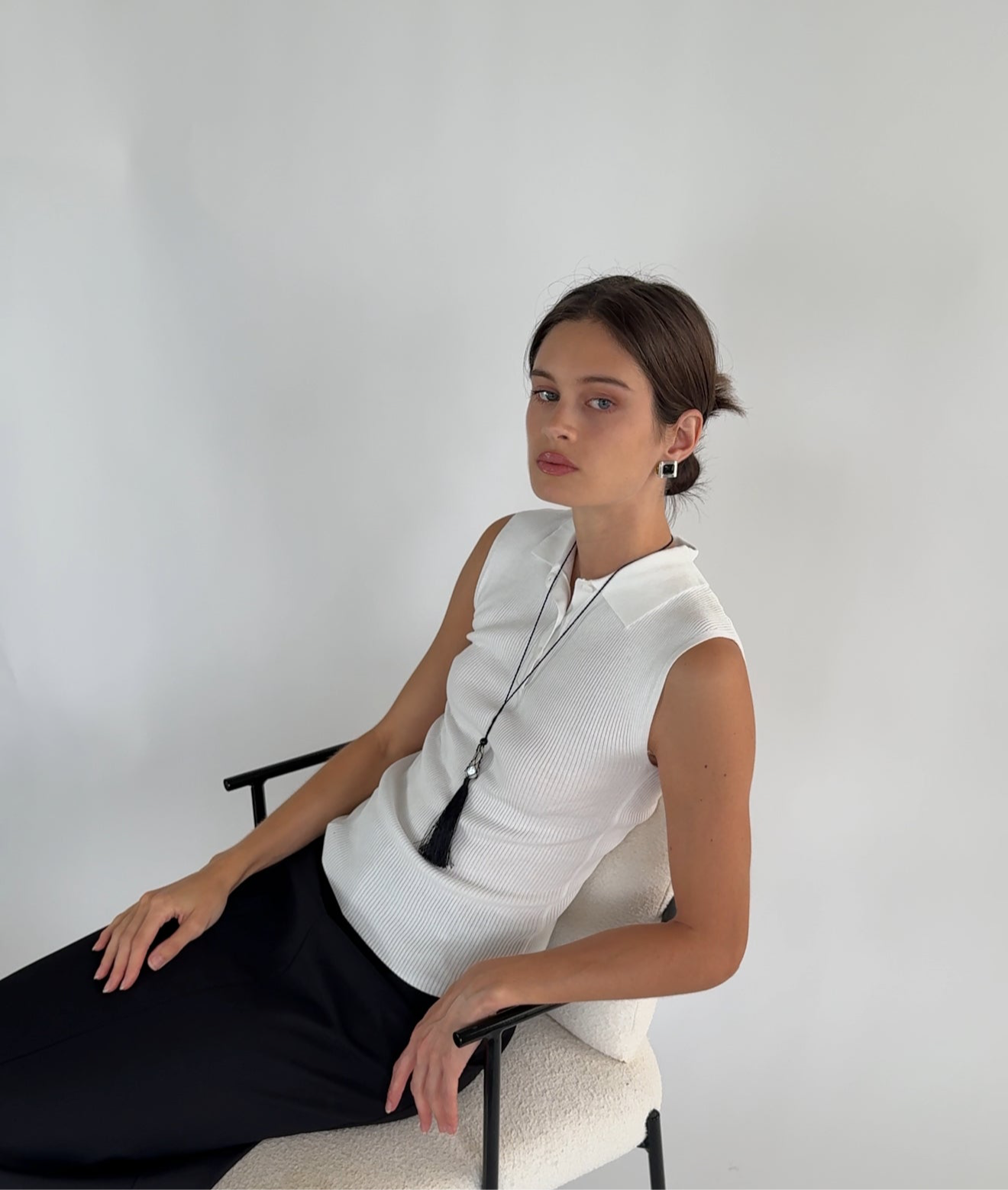 Caspian In The Net Necklace