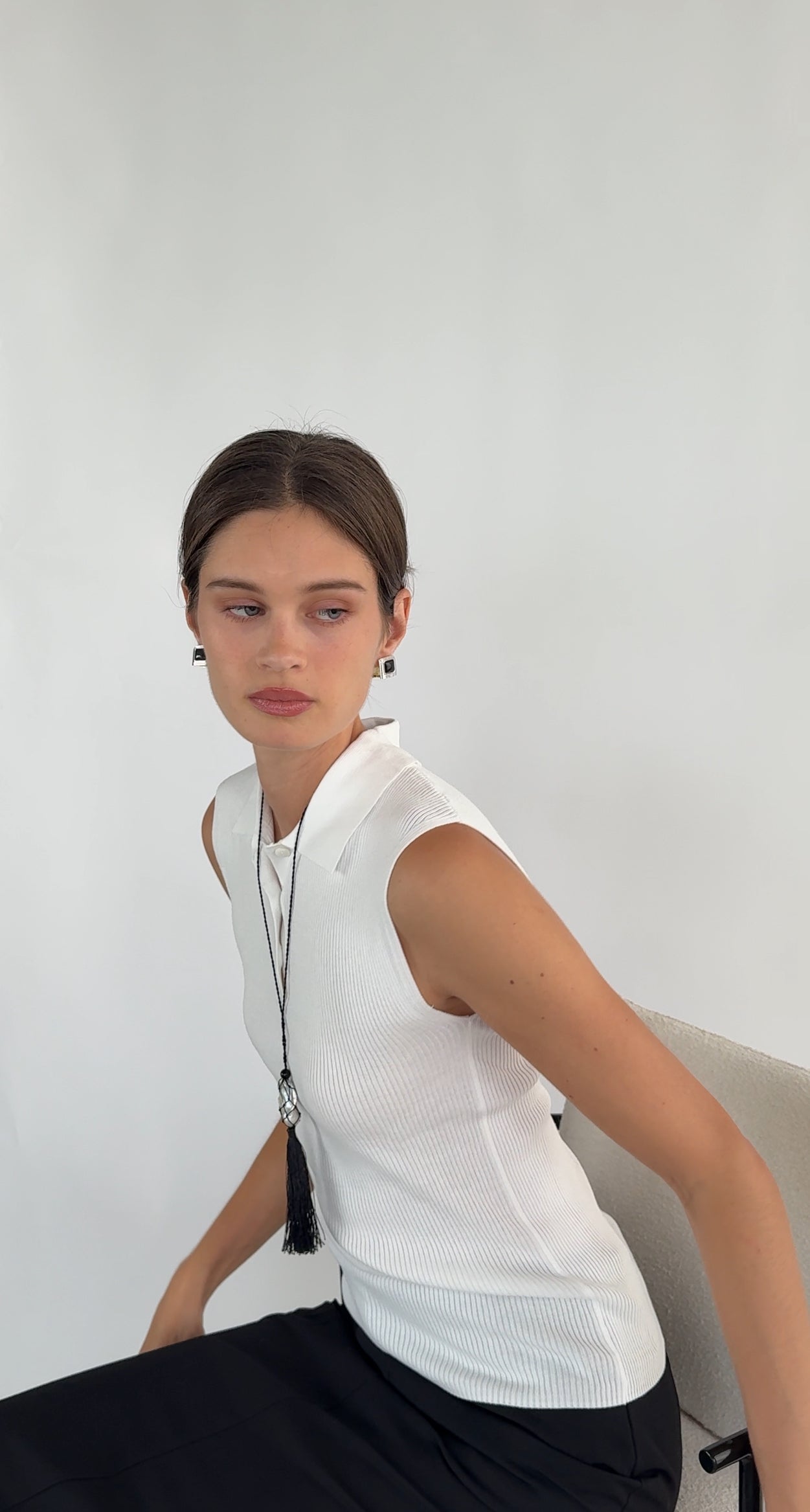 Caspian In The Net Necklace