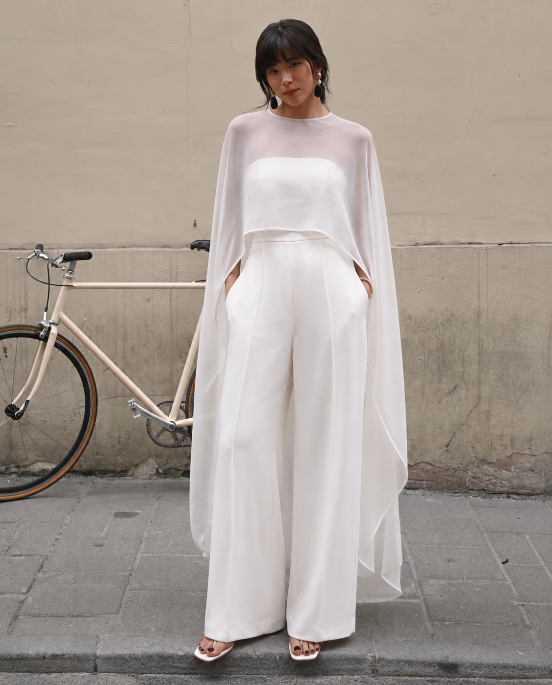 Arlo Jumpsuit with Shawl