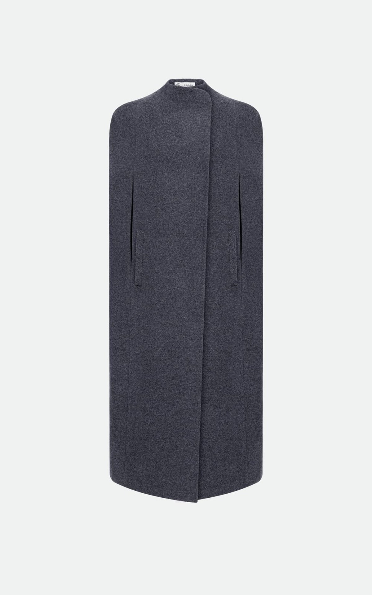 SOLANA Wool Cape Coat