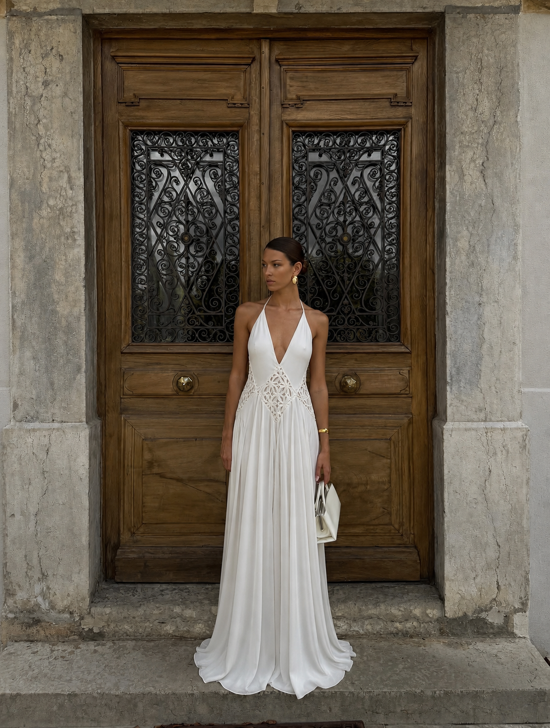 Olivia Backless Maxi Dress