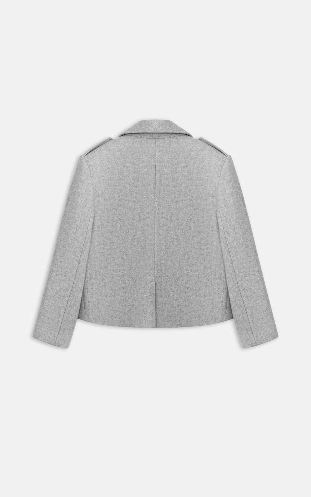 ARISS Cropped Woolen Coat