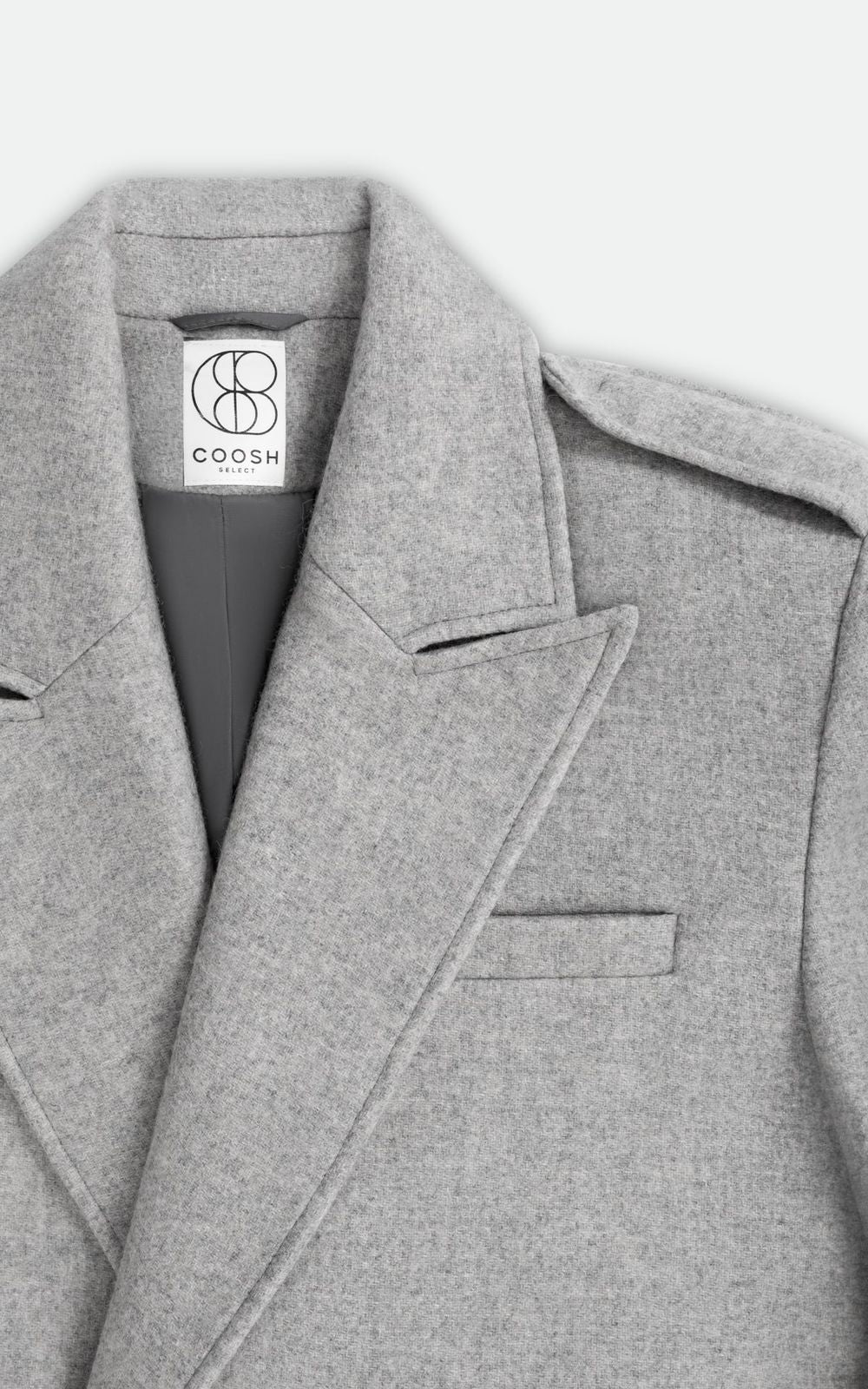 ARISS Cropped Woolen Coat