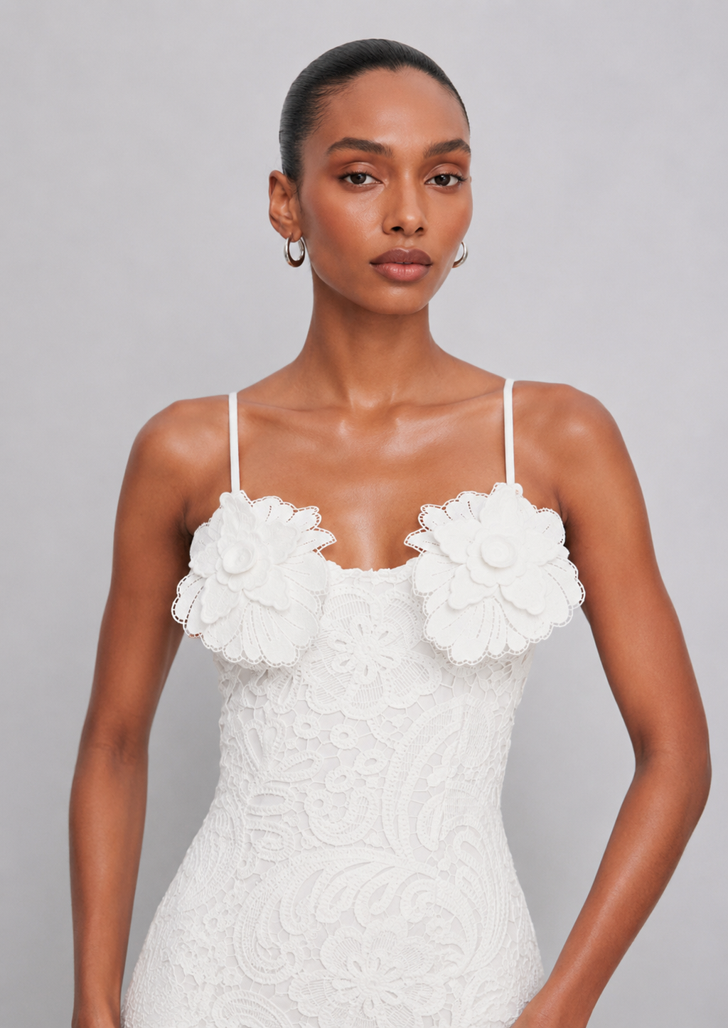Camellia Lace Maxi Dress