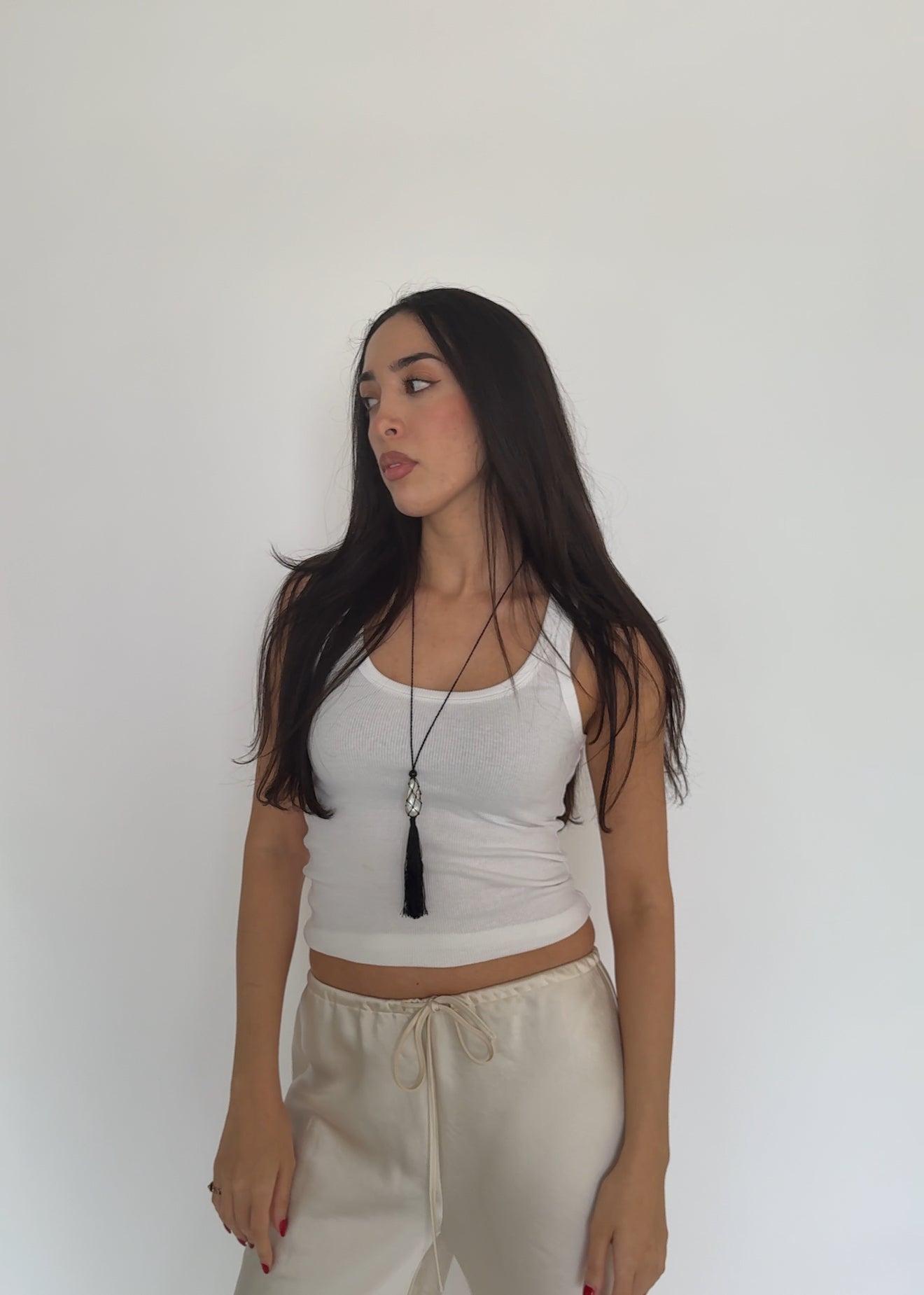 Caspian In The Net Necklace