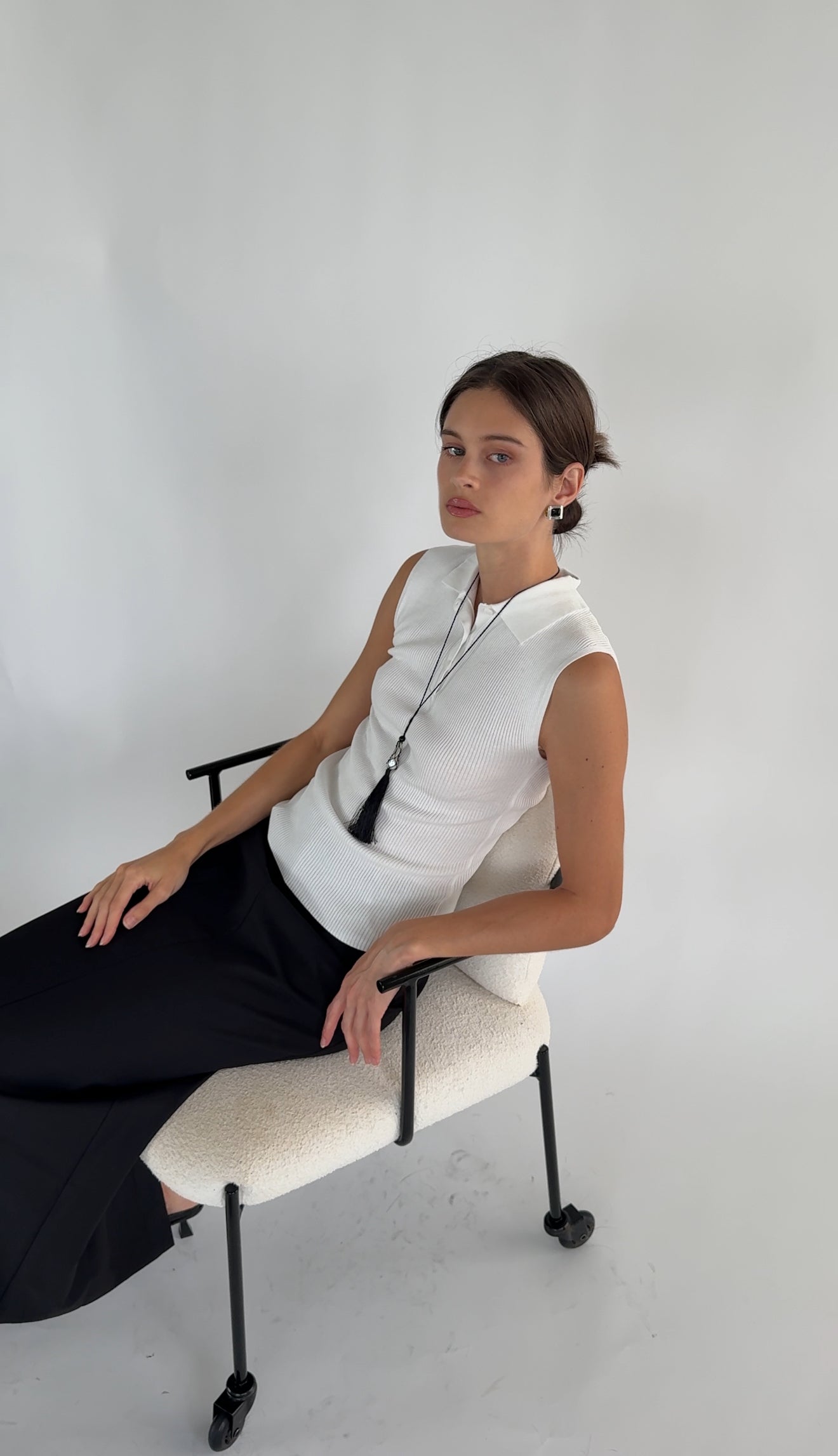 Caspian In The Net Necklace