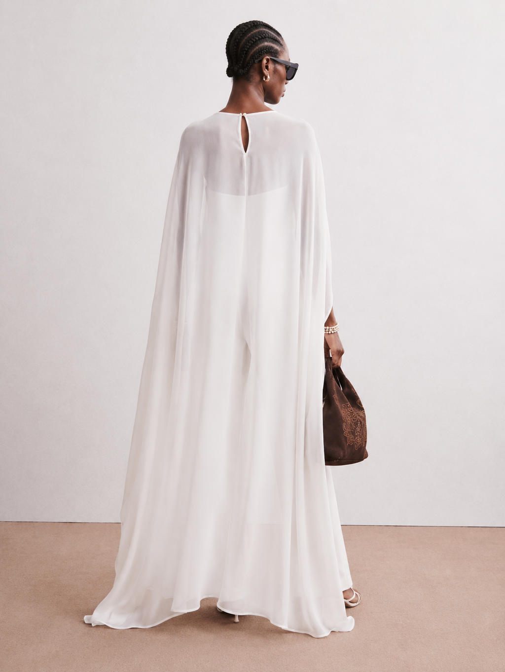Arlo Jumpsuit with Shawl