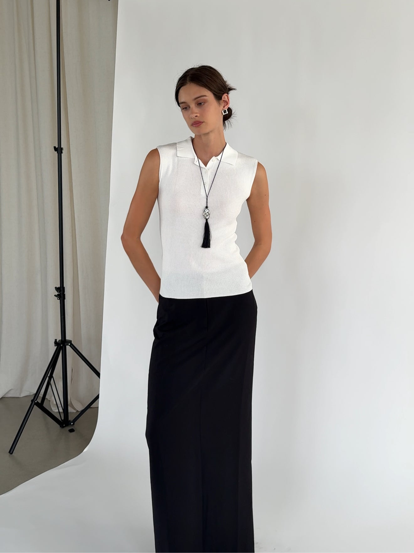 Caspian In The Net Necklace