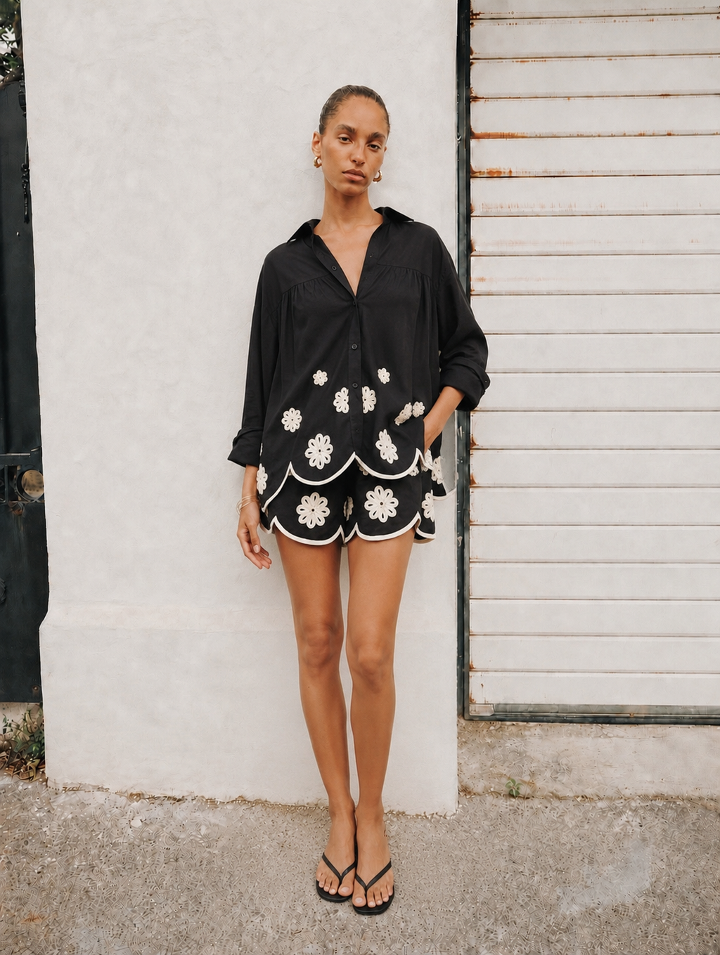 Ashley Embroidered Co-ord Set