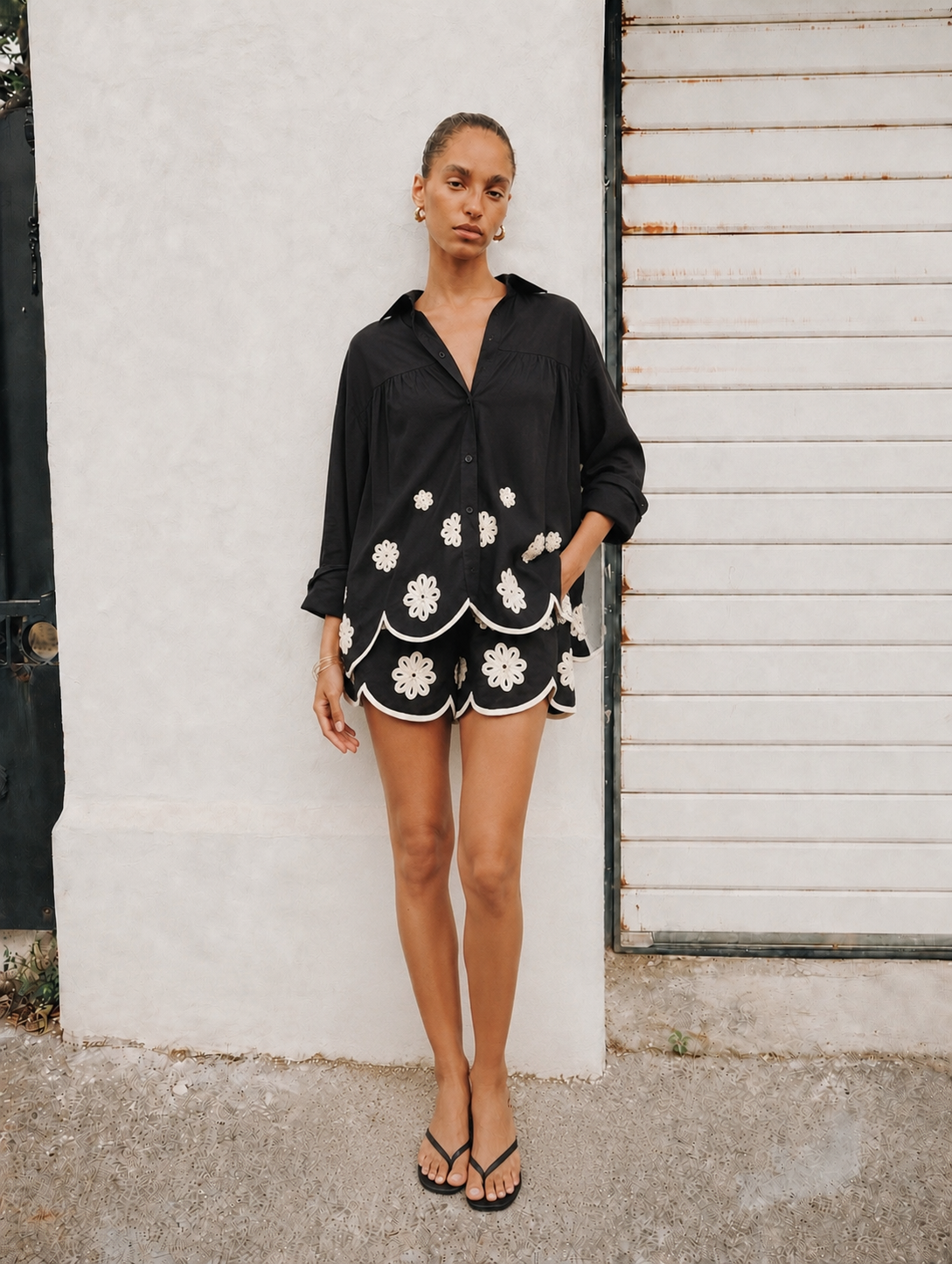Ashley Embroidered Co-ord Set
