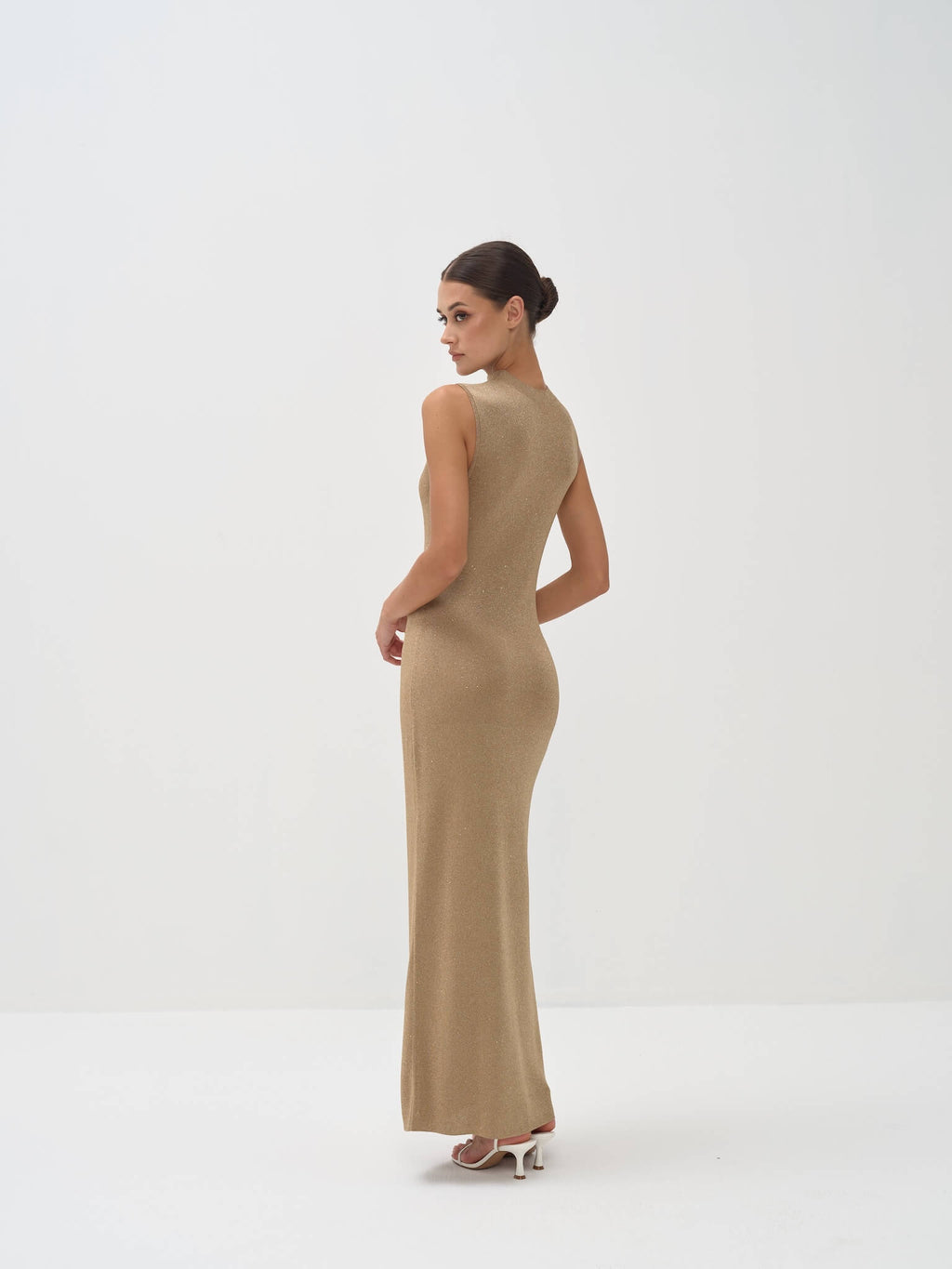 Sevin Dress Set in Viscose knit with Lurex