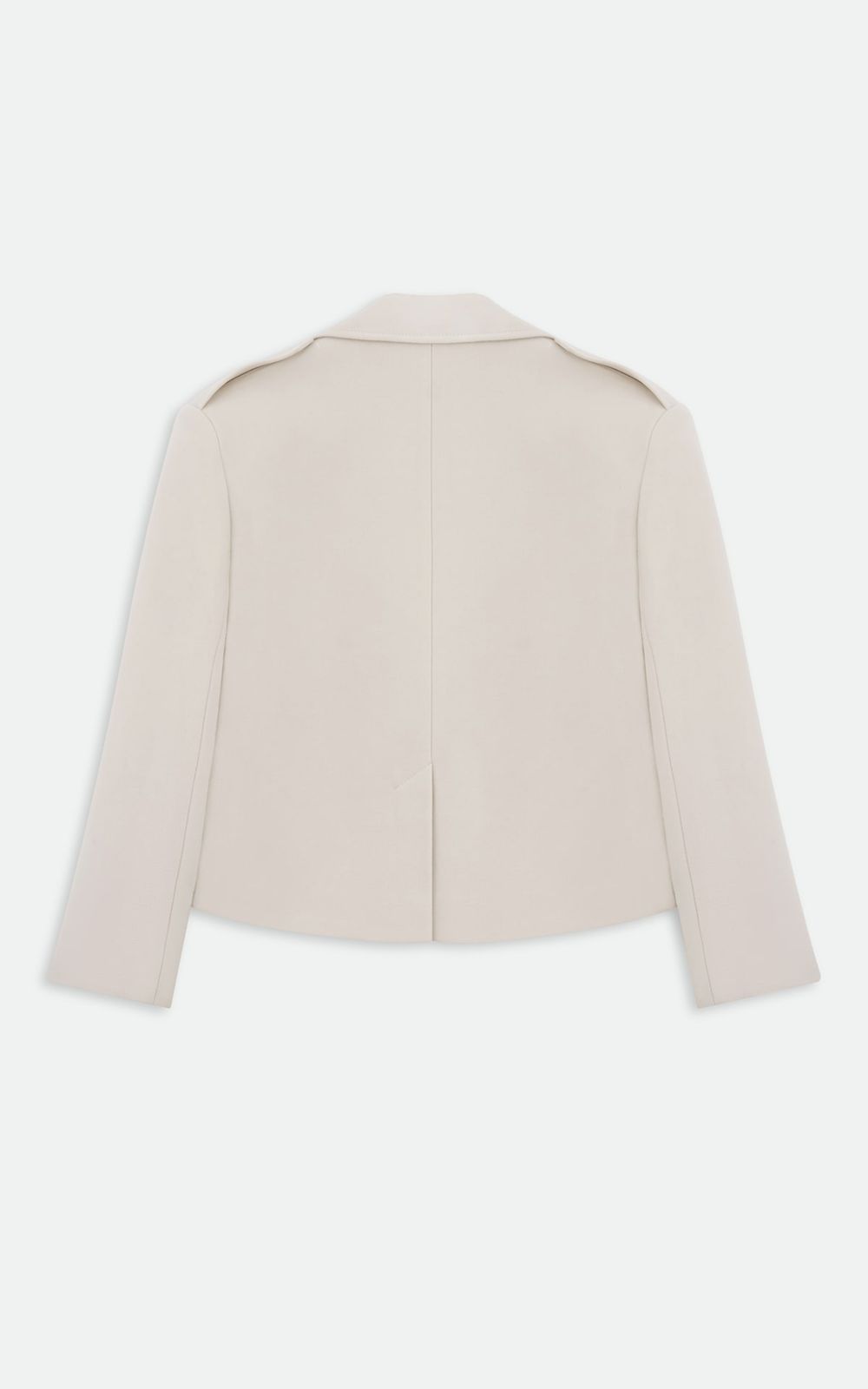 ARISS Cropped Woolen Coat