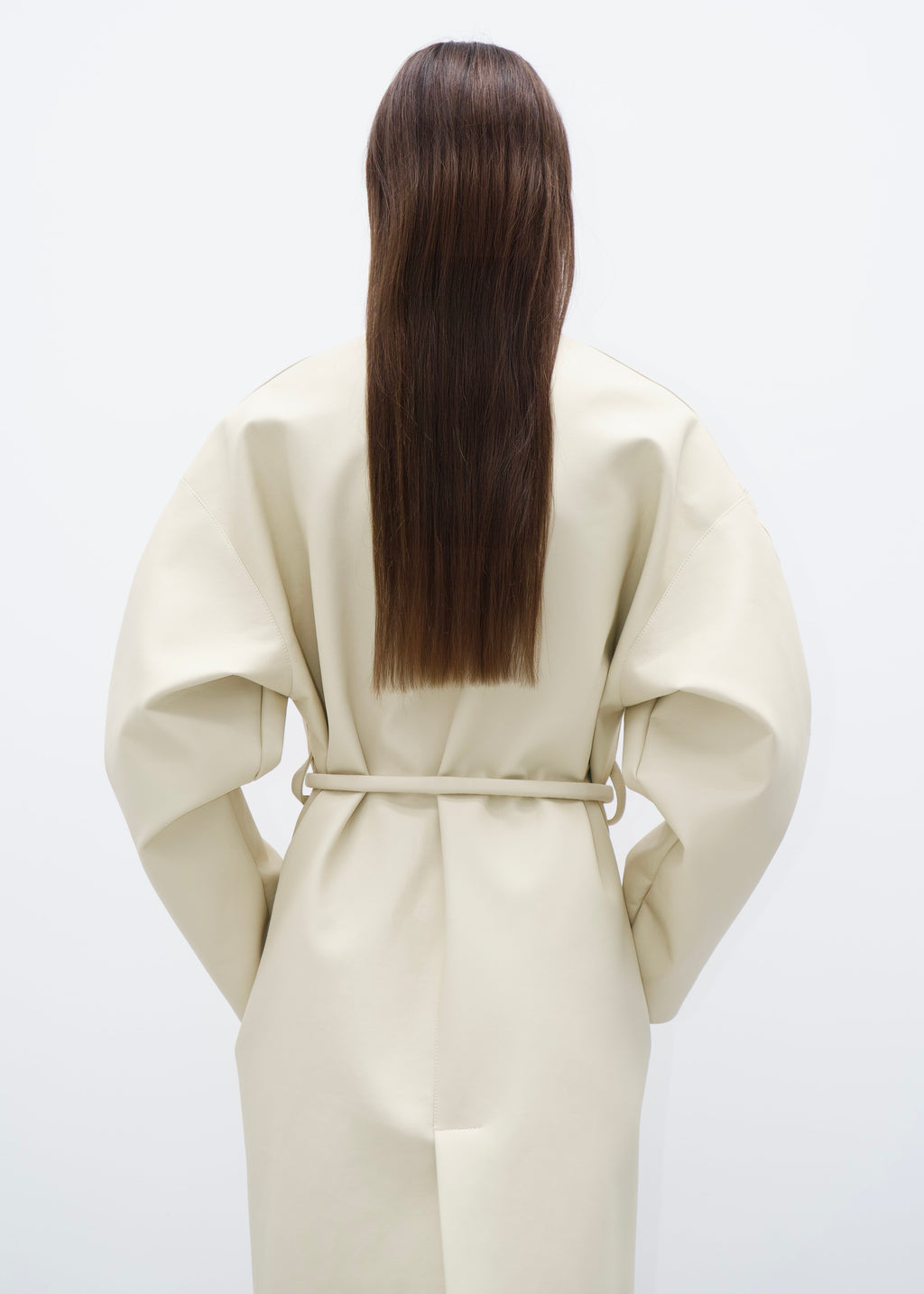 Oversized Coat in Butter Yellow